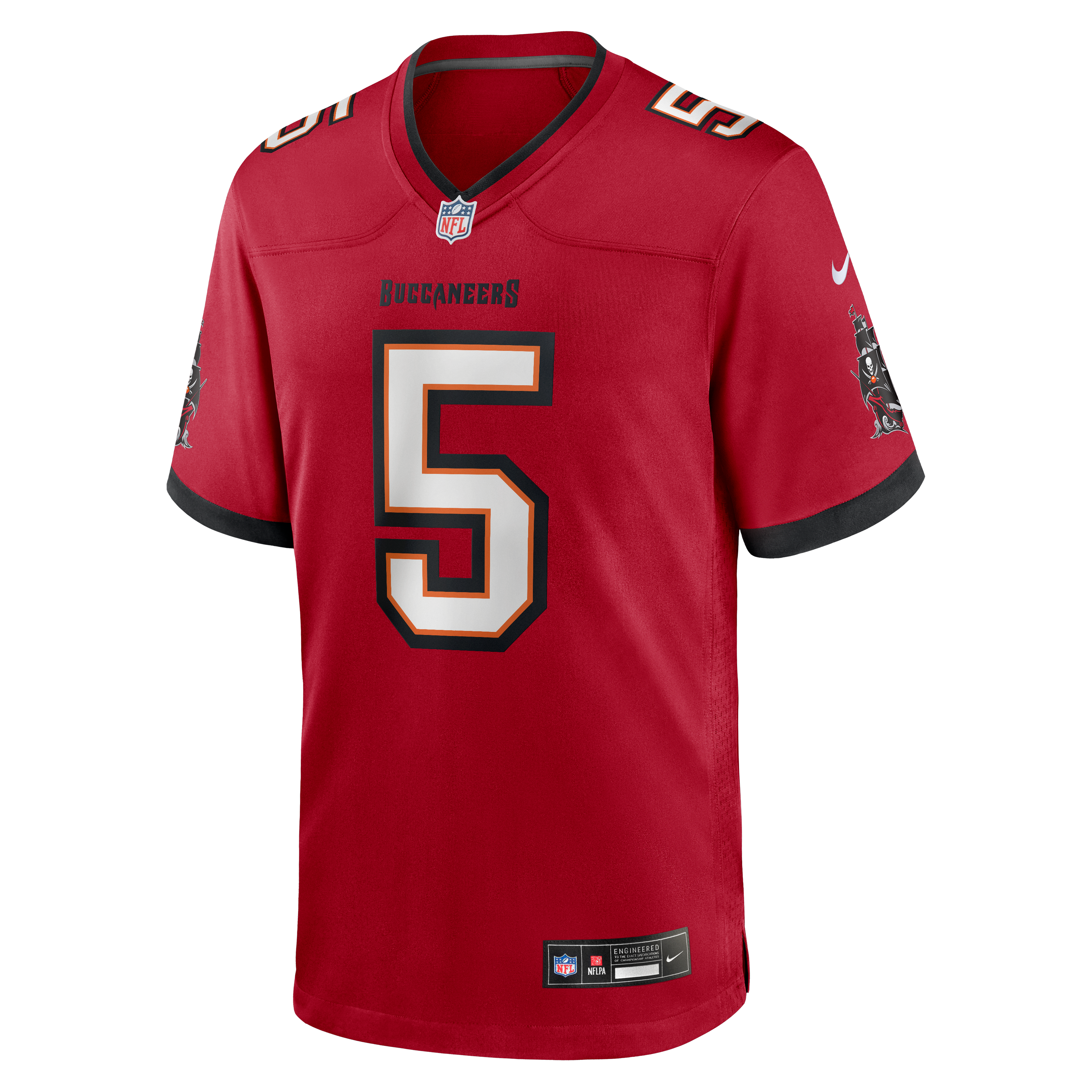 Haason Reddick Tampa Bay Buccaneers Game Jersey Red NFL Football Fan Wear Haason Reddick