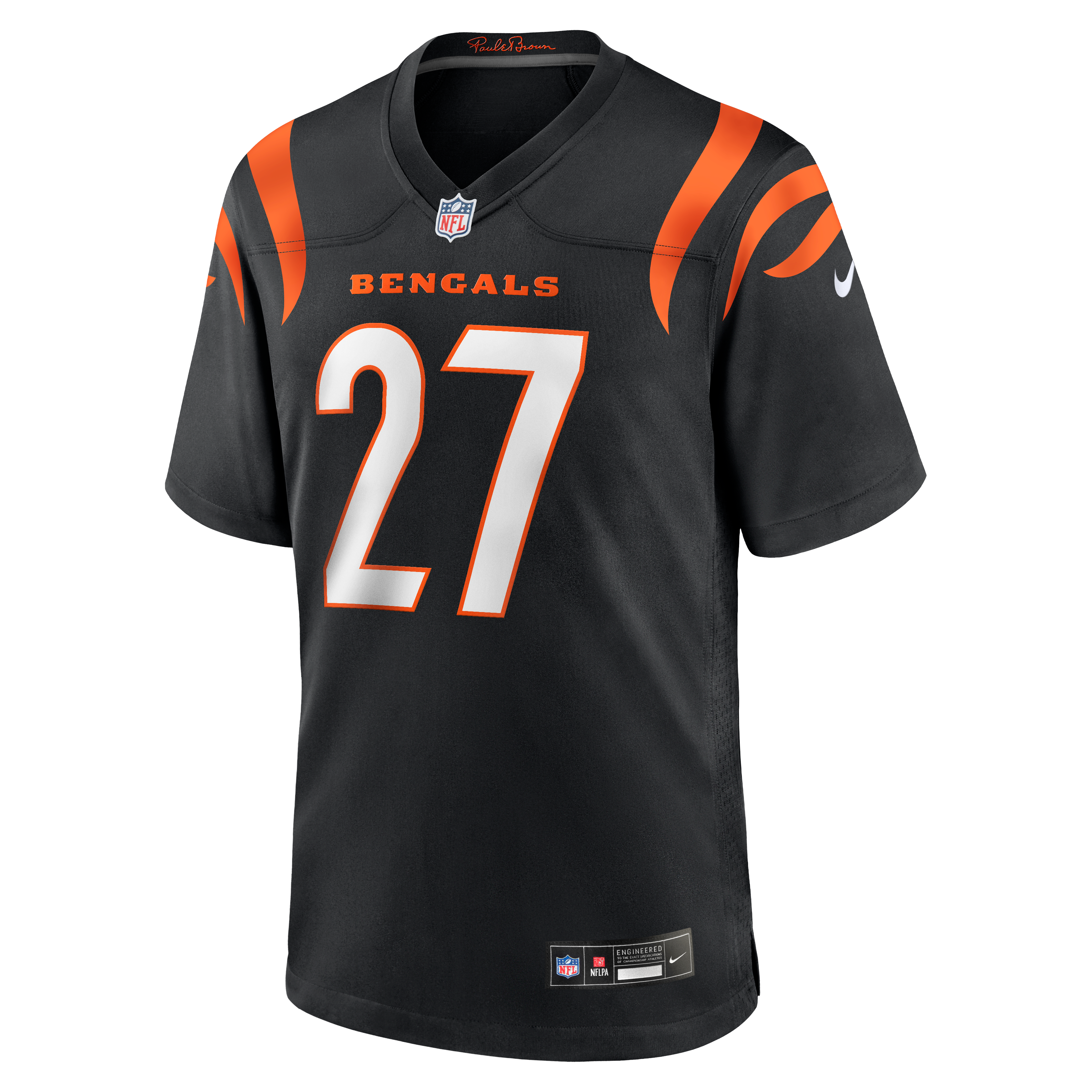 Jordan Battle Cincinnati Bengals Game Jersey Black NFL Football Fan Wear