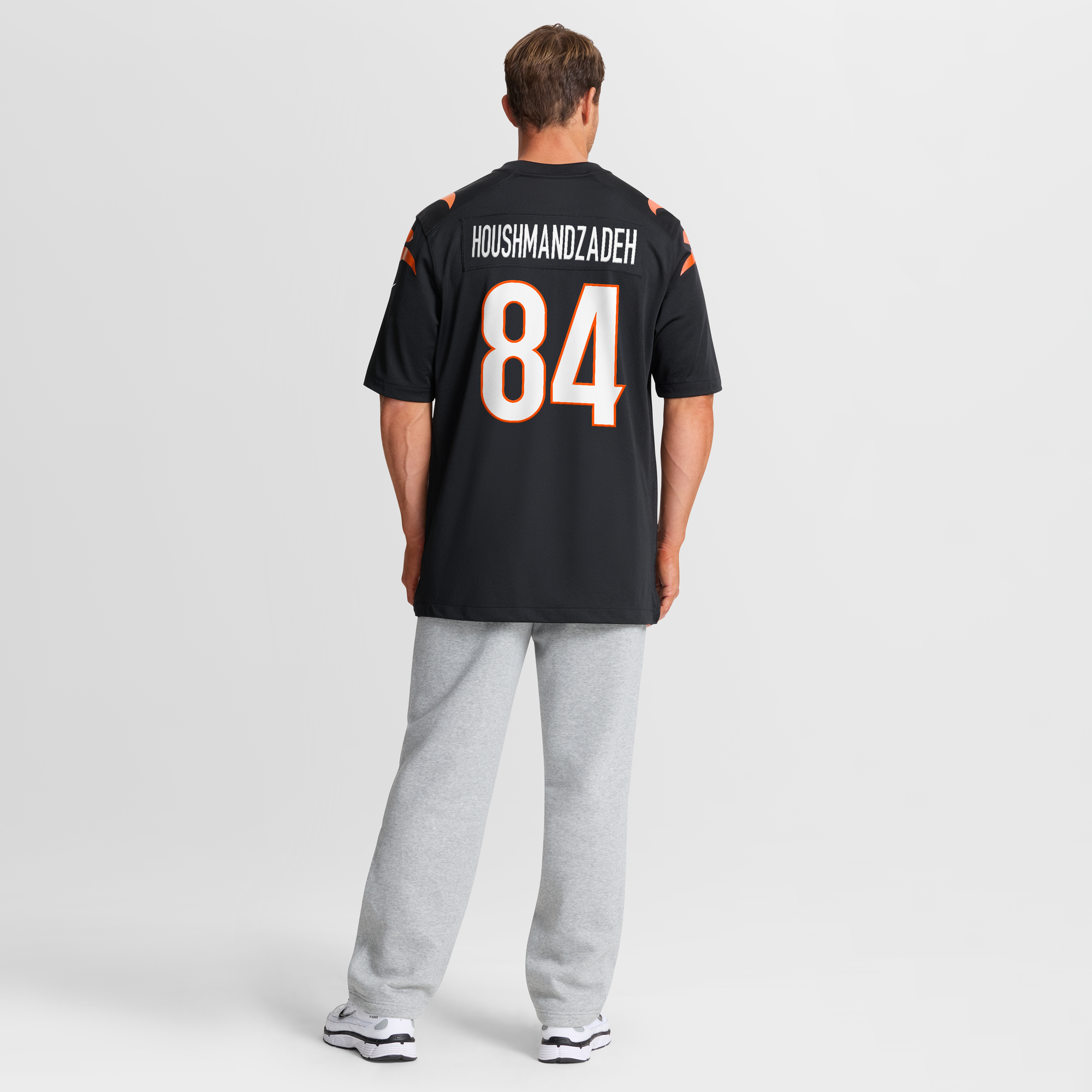 Retired TJ Houshmandzadeh Cincinnati Bengals Player Jersey Black NFL Football Fan Wear Retired TJ Houshmandzadeh