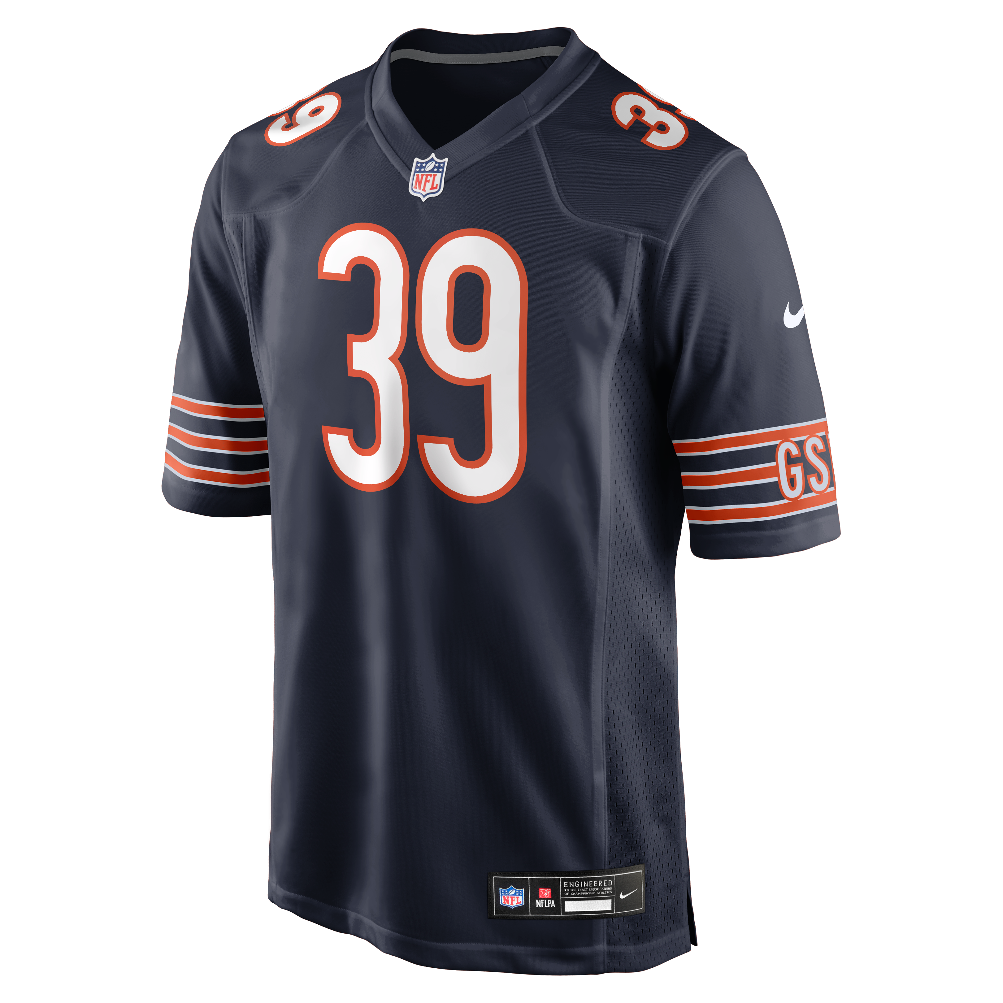 Josh Blackwell Chicago Bears Player Jersey Navy NFL Football Fan Wear Josh Blackwell