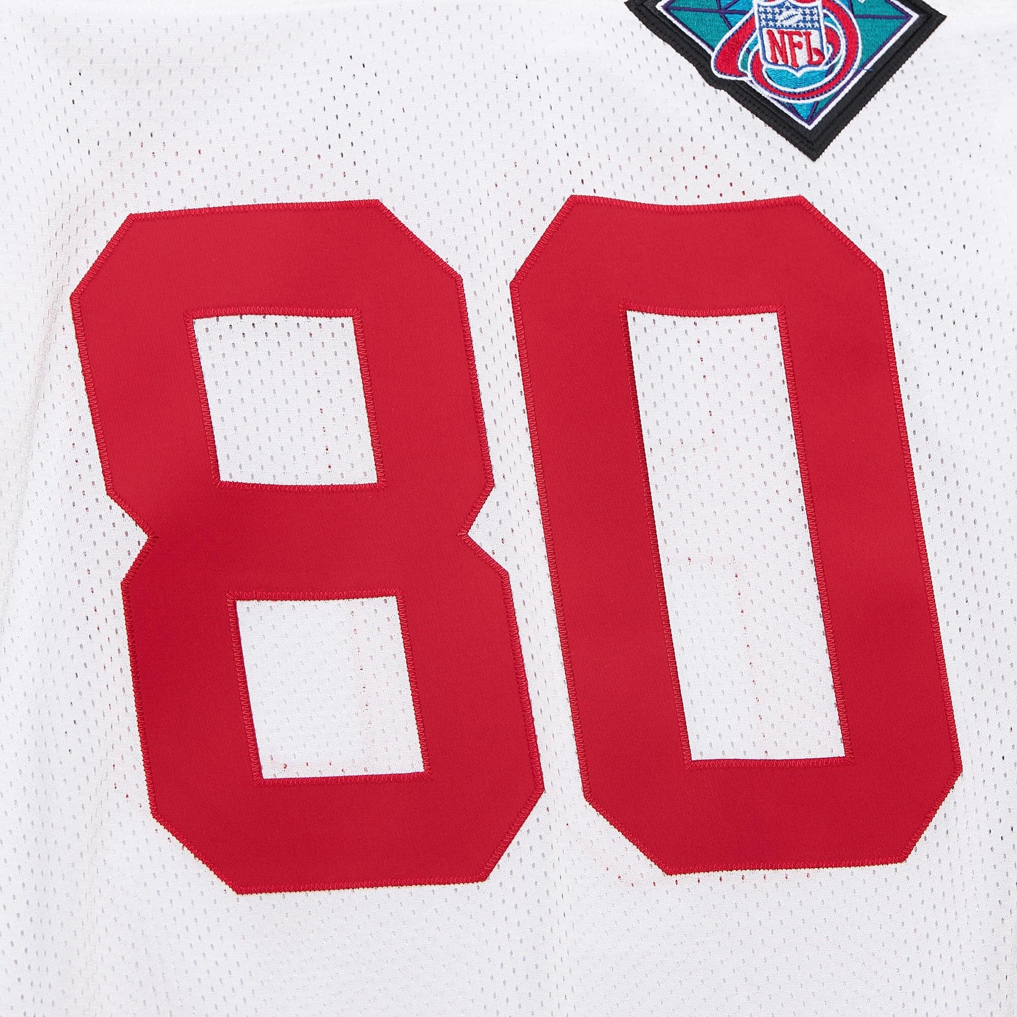 Retired Jerry Rice San Francisco 49ers Player Jersey White NFL Football Fan Wear