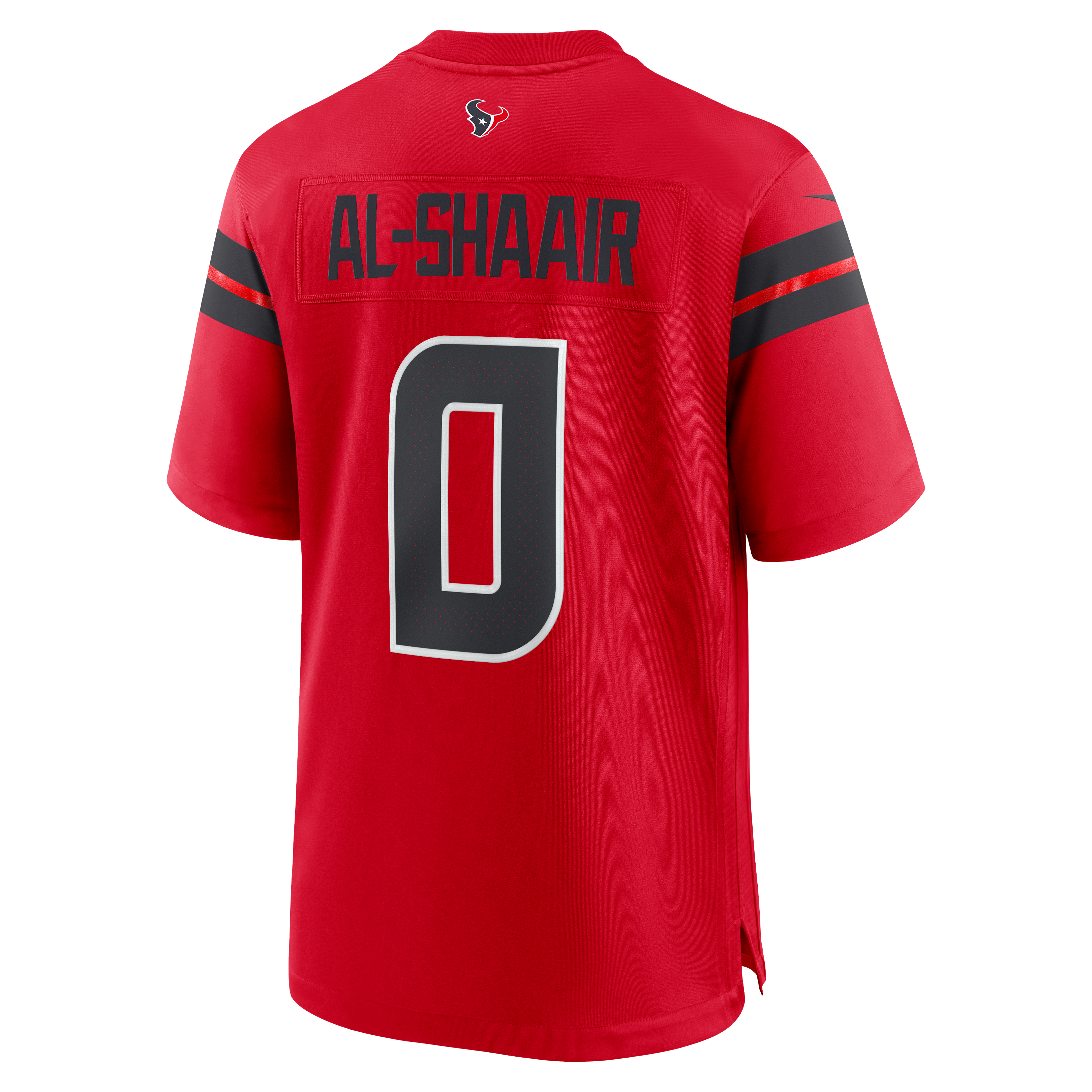 Azeez Al-Shaair Houston Texans Game Jersey Red NFL Football Fan Wear Azeez Al-Shaair