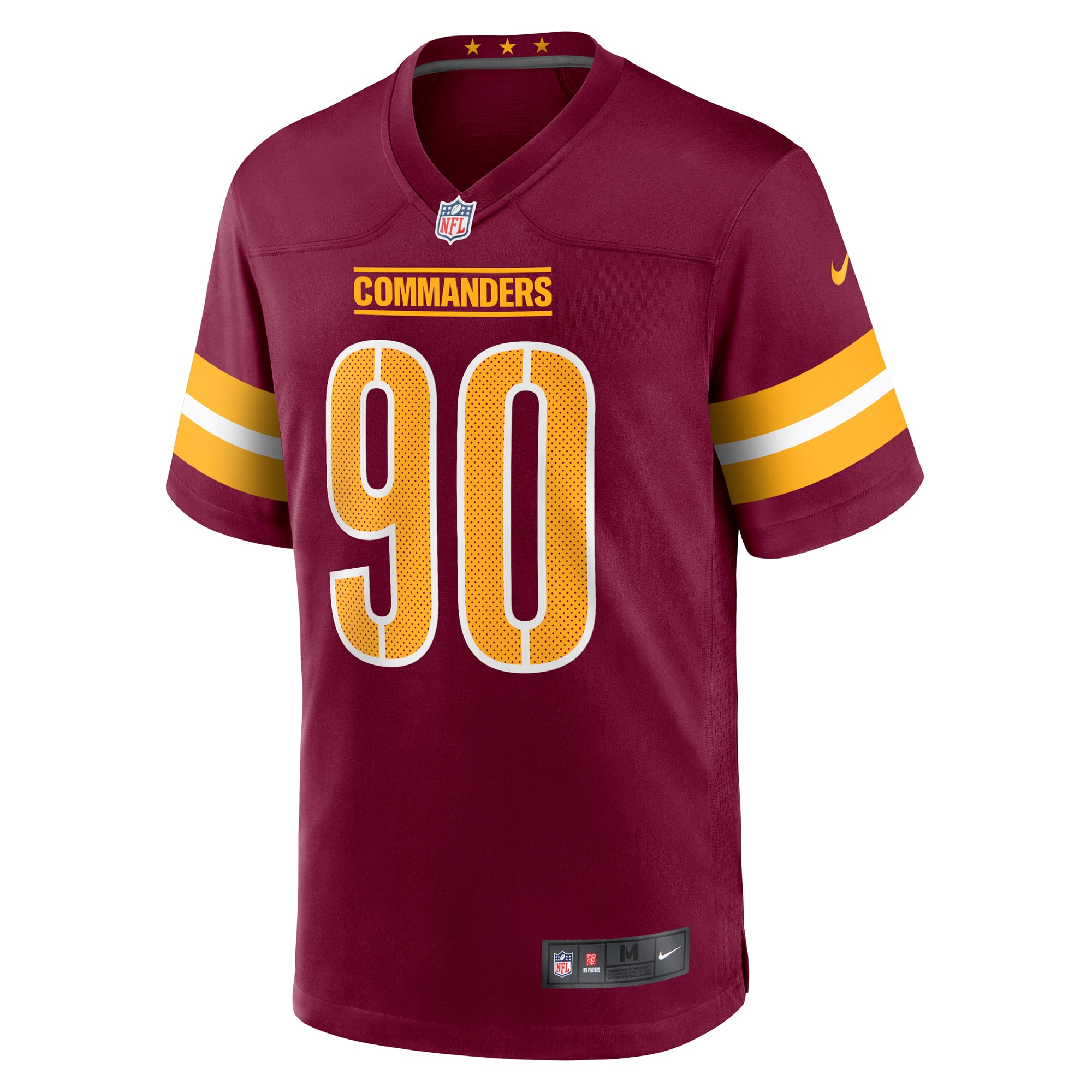 Javontae Jean-Baptiste Washington Commanders Game Jersey Burgundy NFL Football Fan Wear