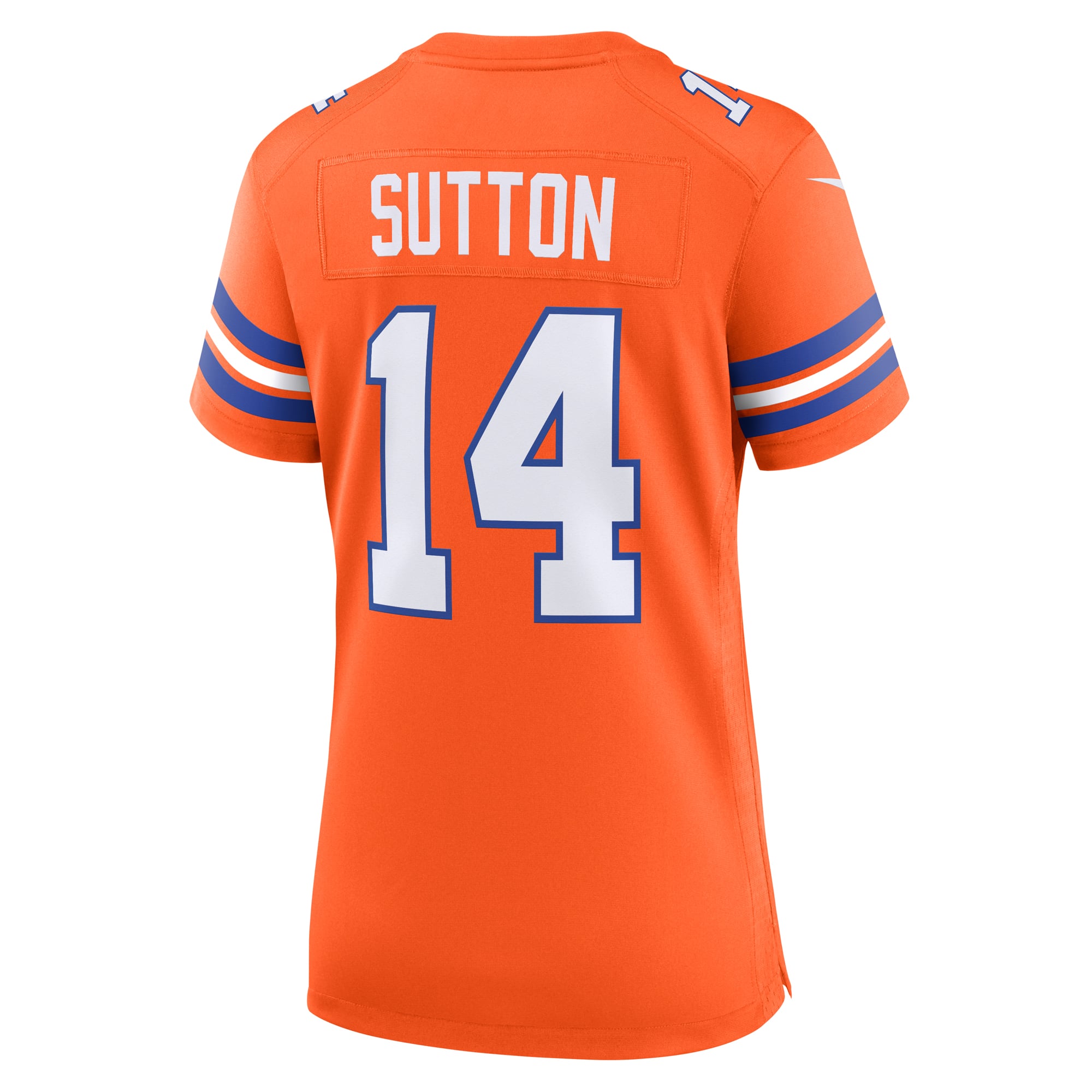 Courtland Sutton Denver Broncos Game Jersey Orange NFL Football Fan Wear