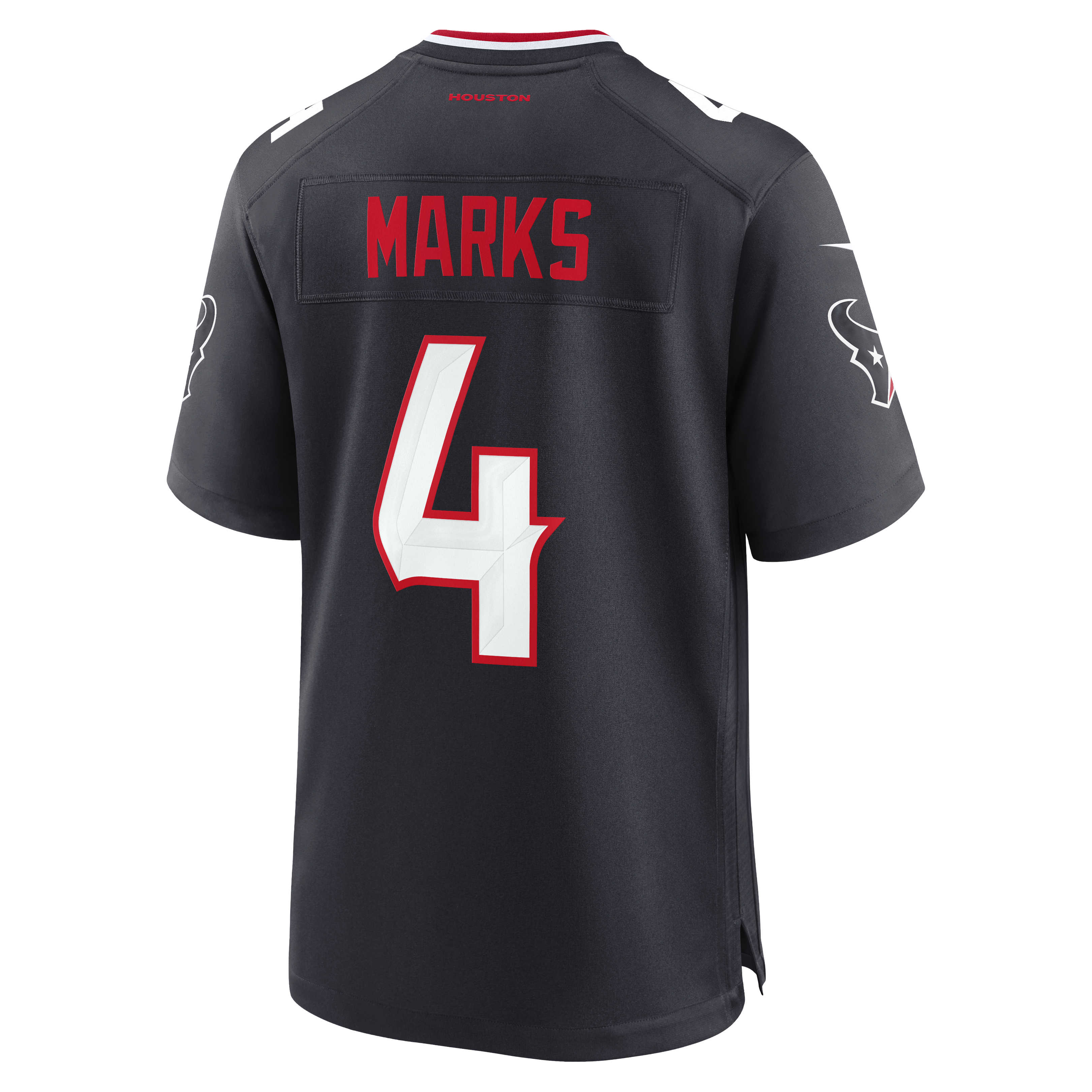 Woody Marks Houston Texans Game Jersey Navy NFL Football Fan Wear