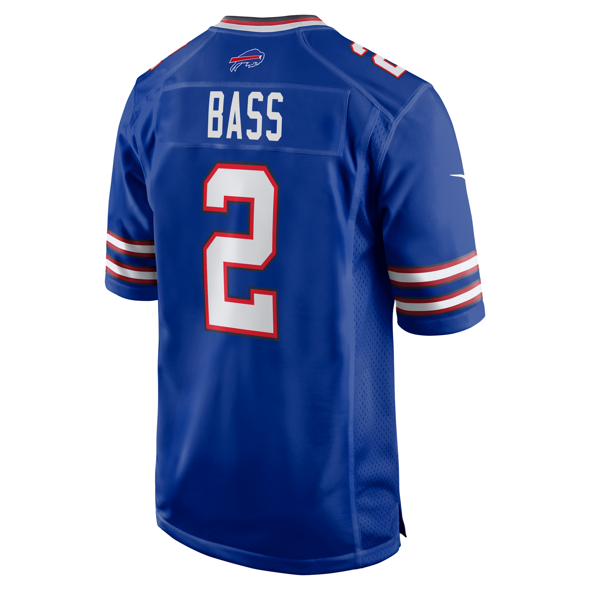 Tyler Bass Buffalo Bills Player Jersey Royal NFL Football Fan Wear Tyler Bass