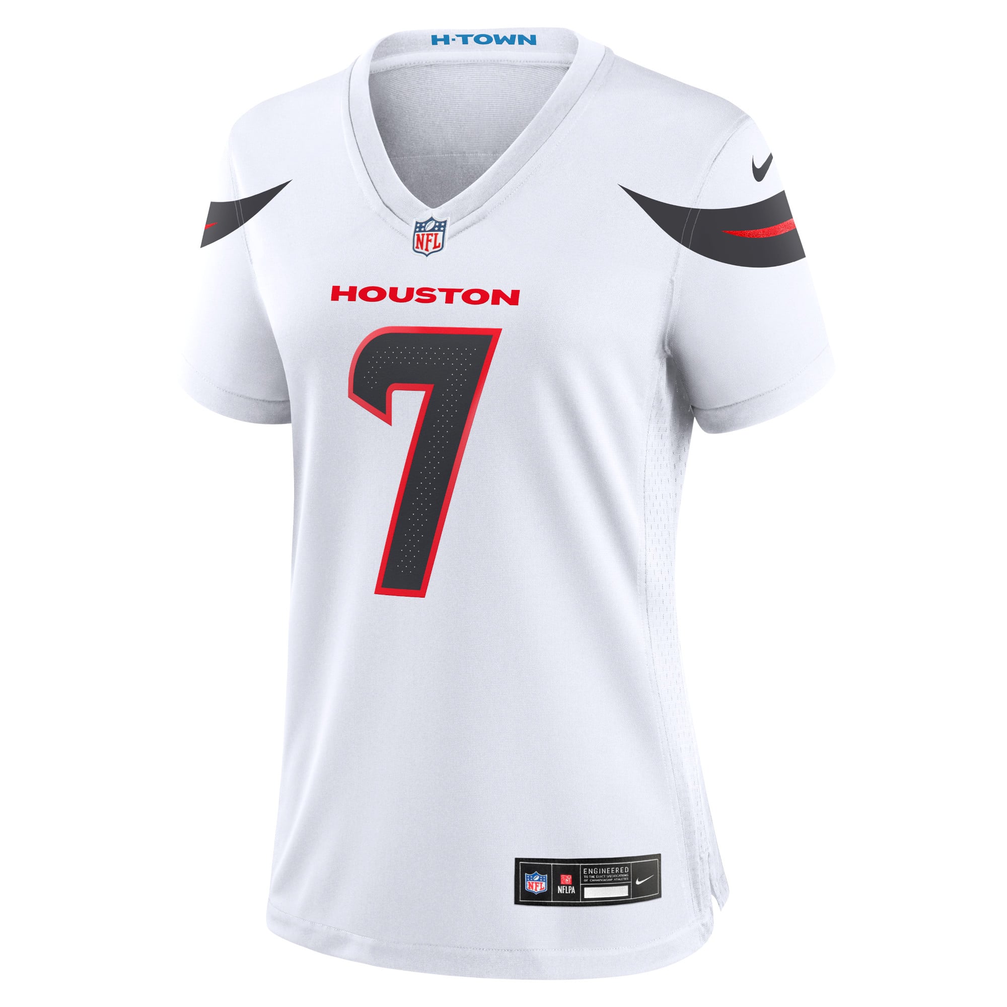 Houston Texans Game Jersey White NFL Football Fan Wear