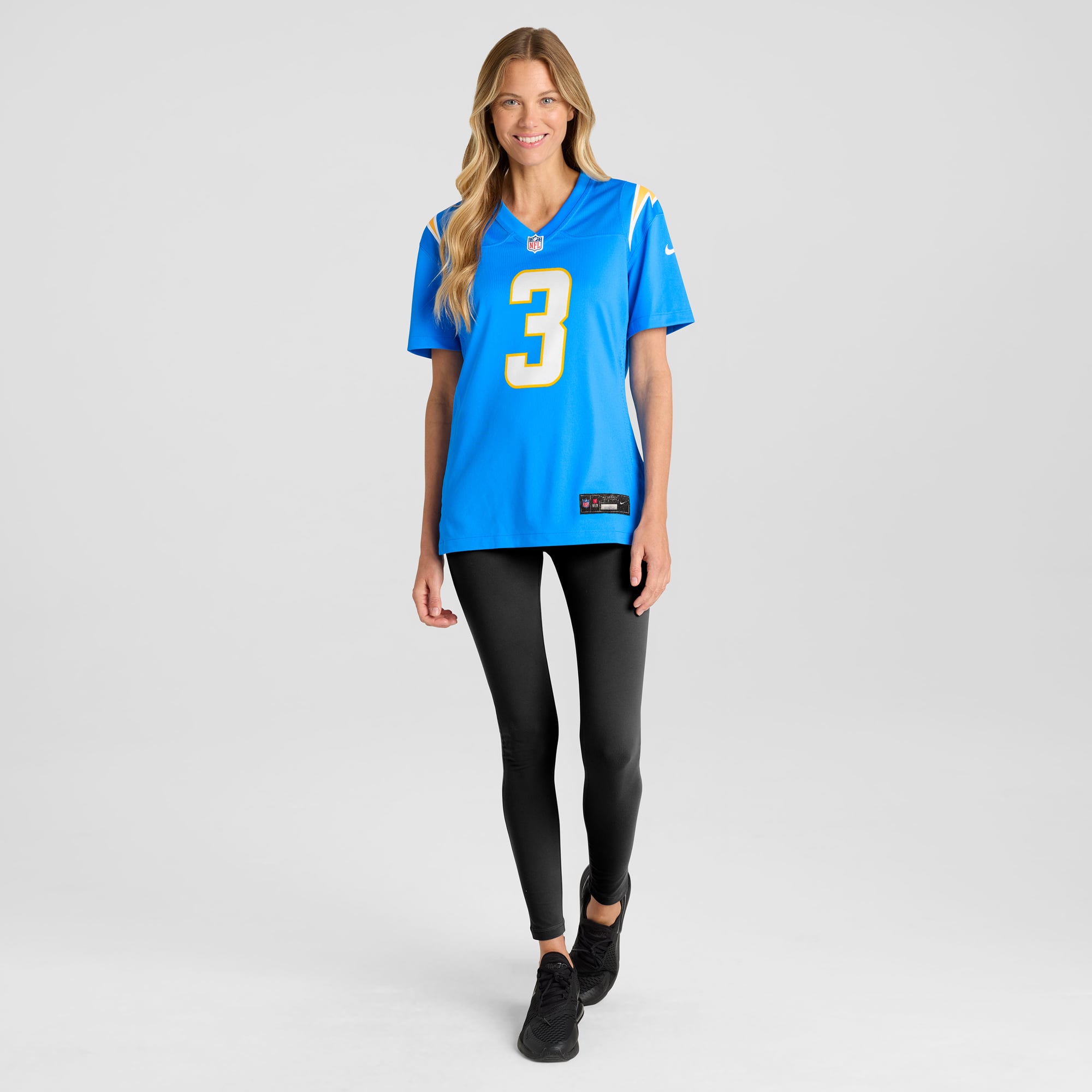 Derwin James Jr Los Angeles Chargers Game Jersey White NFL Football Fan Wear Derwin James Jr
