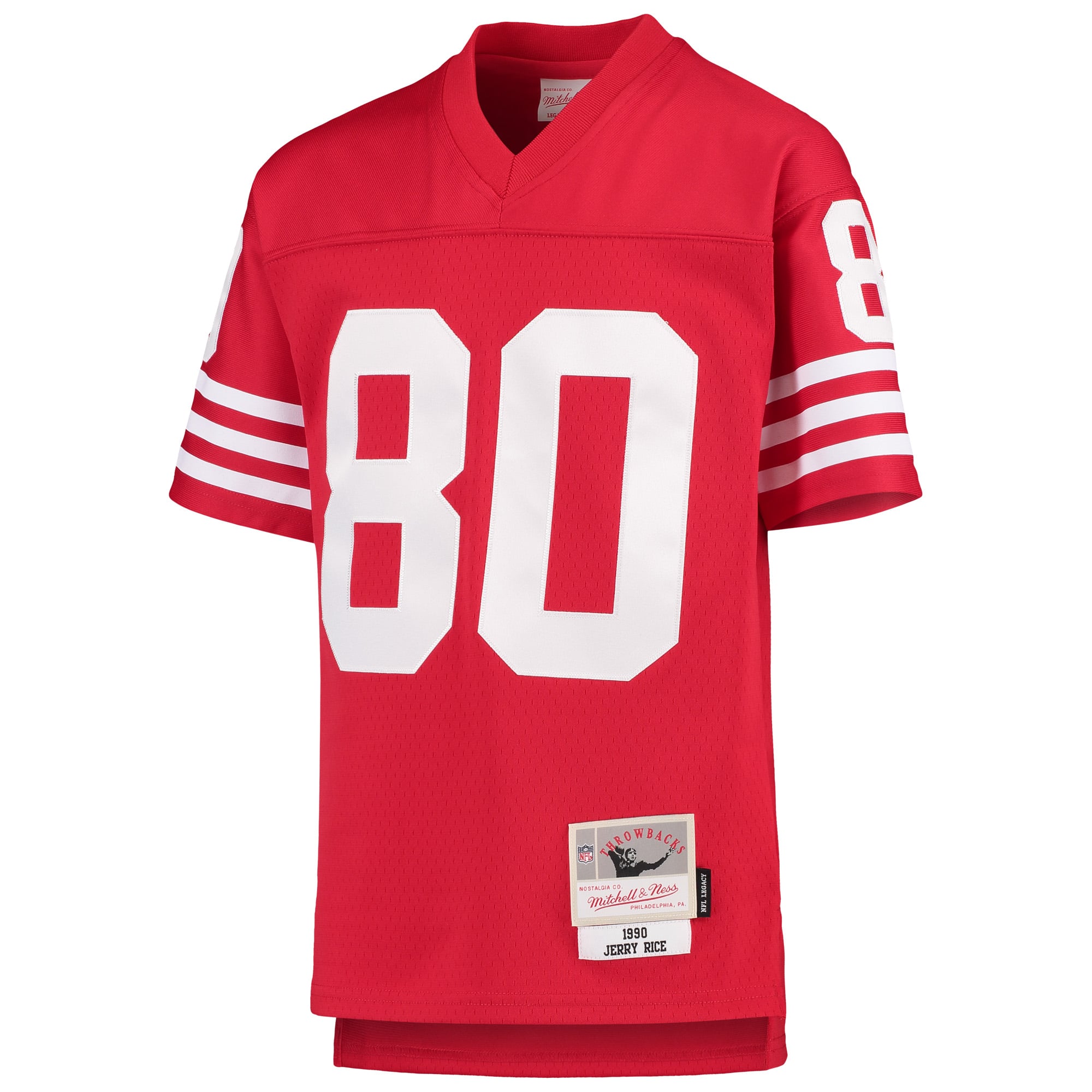 Jerry Rice San Francisco 49ers Replica Jersey Scarlet NFL Football Fan Wear