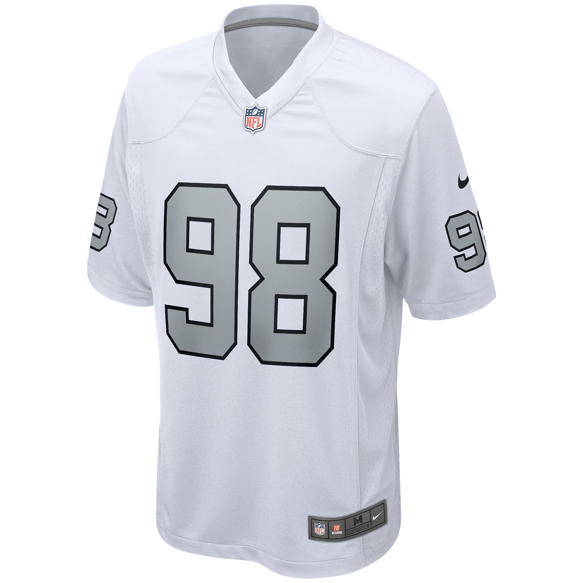 Maxx Crosby Las Vegas Raiders Game Jersey White NFL Football Fan Wear Maxx Crosby