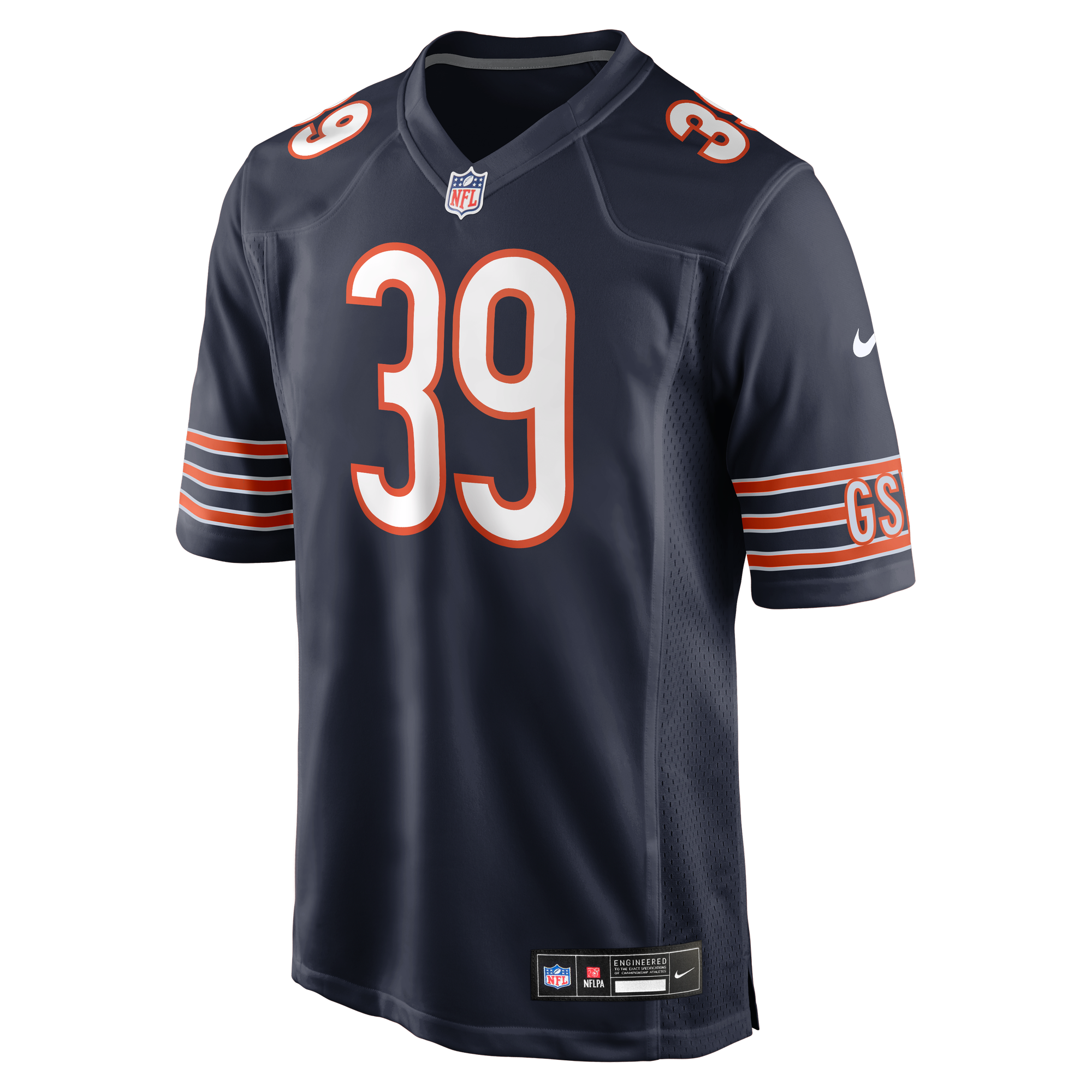 Josh Blackwell Chicago Bears Player Jersey Navy NFL Football Fan Wear Josh Blackwell