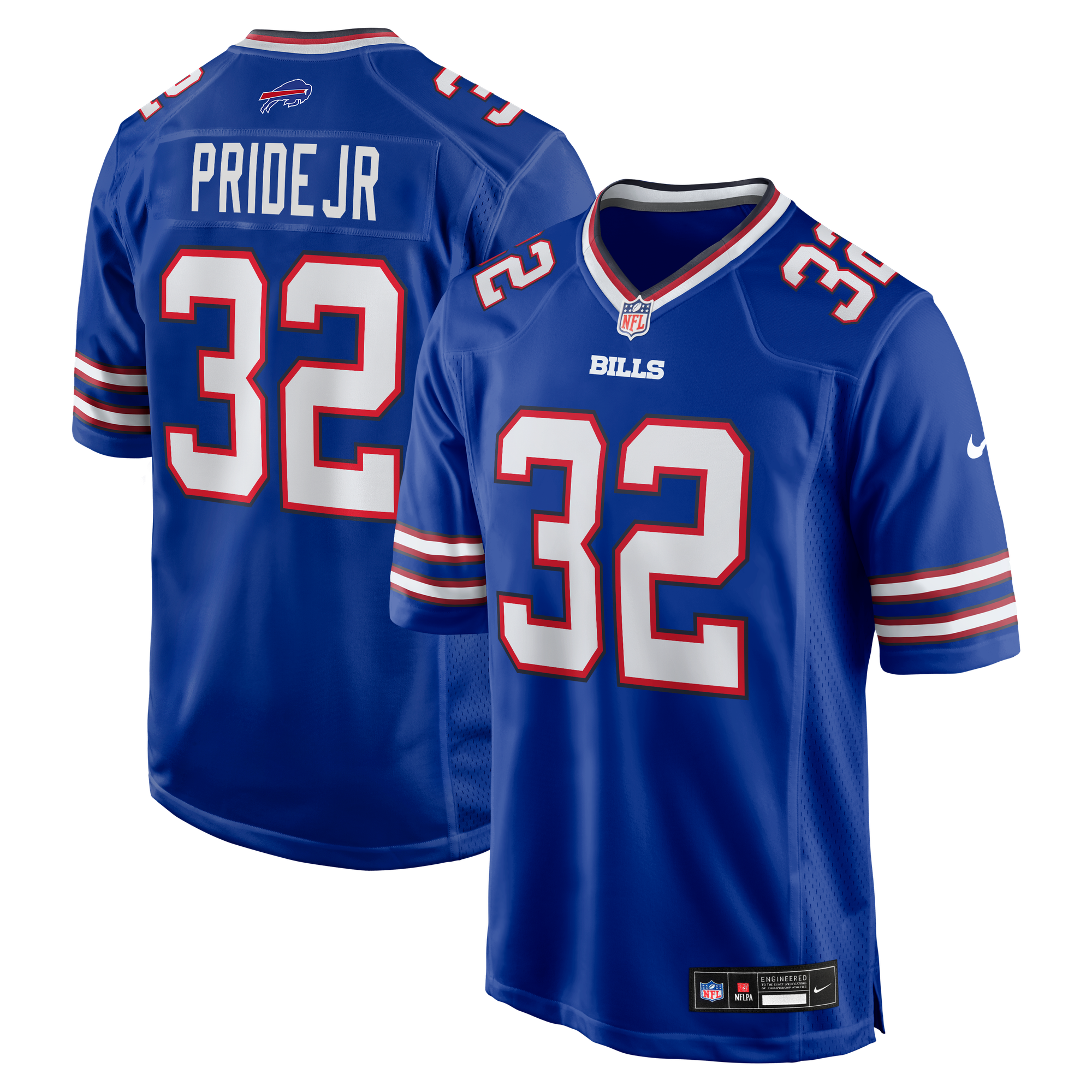 Toriano Jr Pride Buffalo Bills Game Jersey Royal NFL Football Fan Wear Toriano Jr Pride