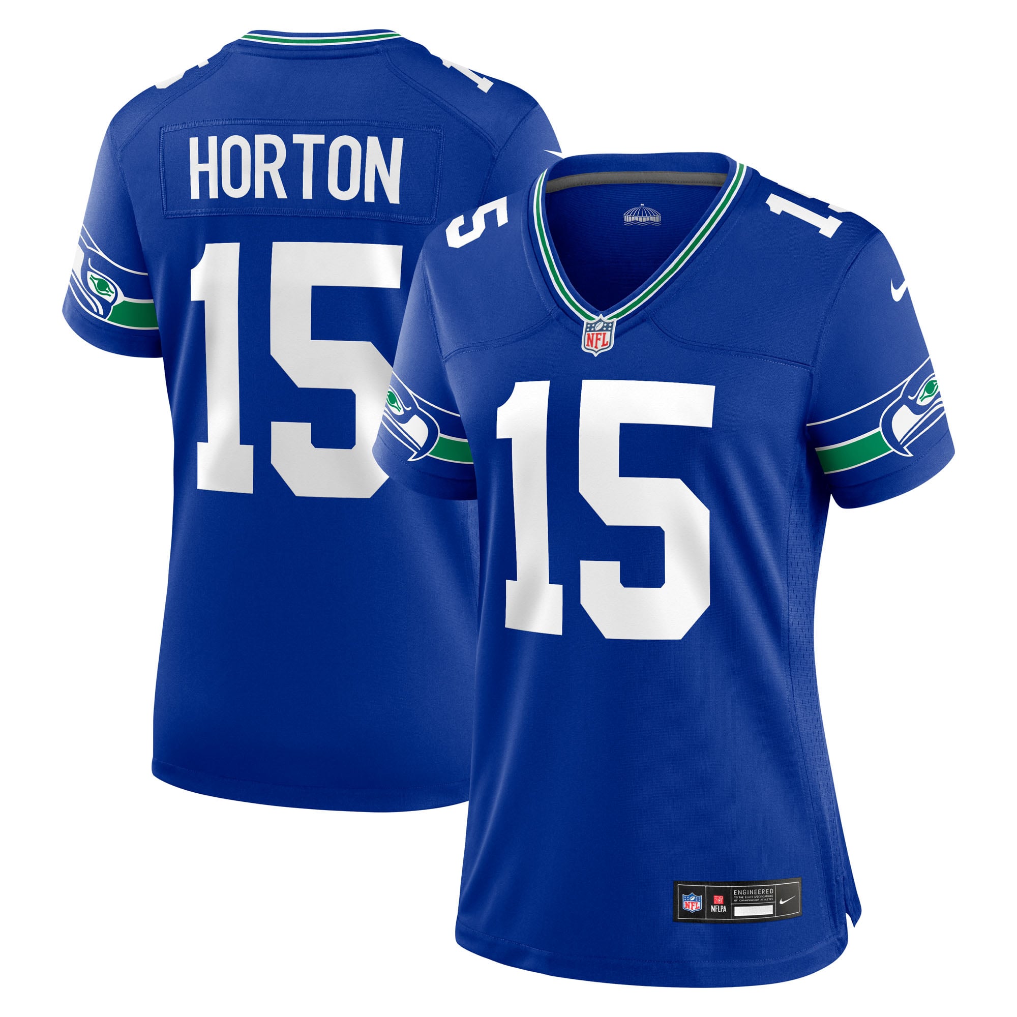 Tory Horton Seattle Seahawks Game Jersey Royal NFL Football Fan Wear Tory Horton