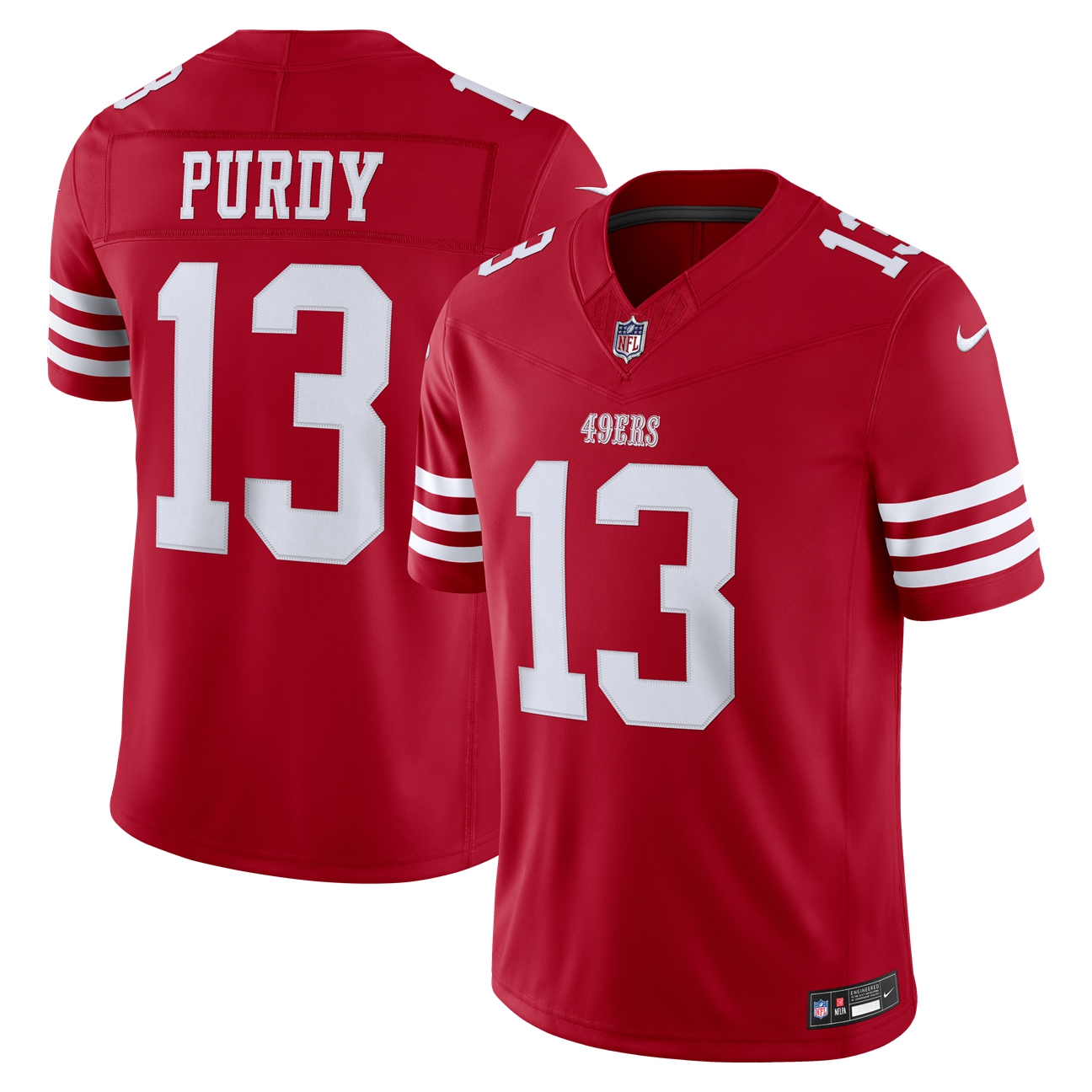 Brock Purdy San Francisco 49ers Limited Jersey No.13 Scarlet NFL Football Fan Wear
