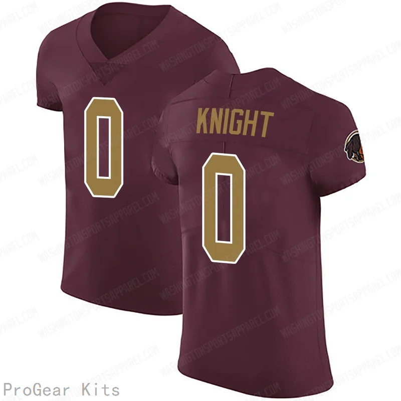 Qwuantrezz Knight Washington Commanders Legend Jersey No.0 Burgundy NFL Football Fan Wear Qwuantrezz Knight