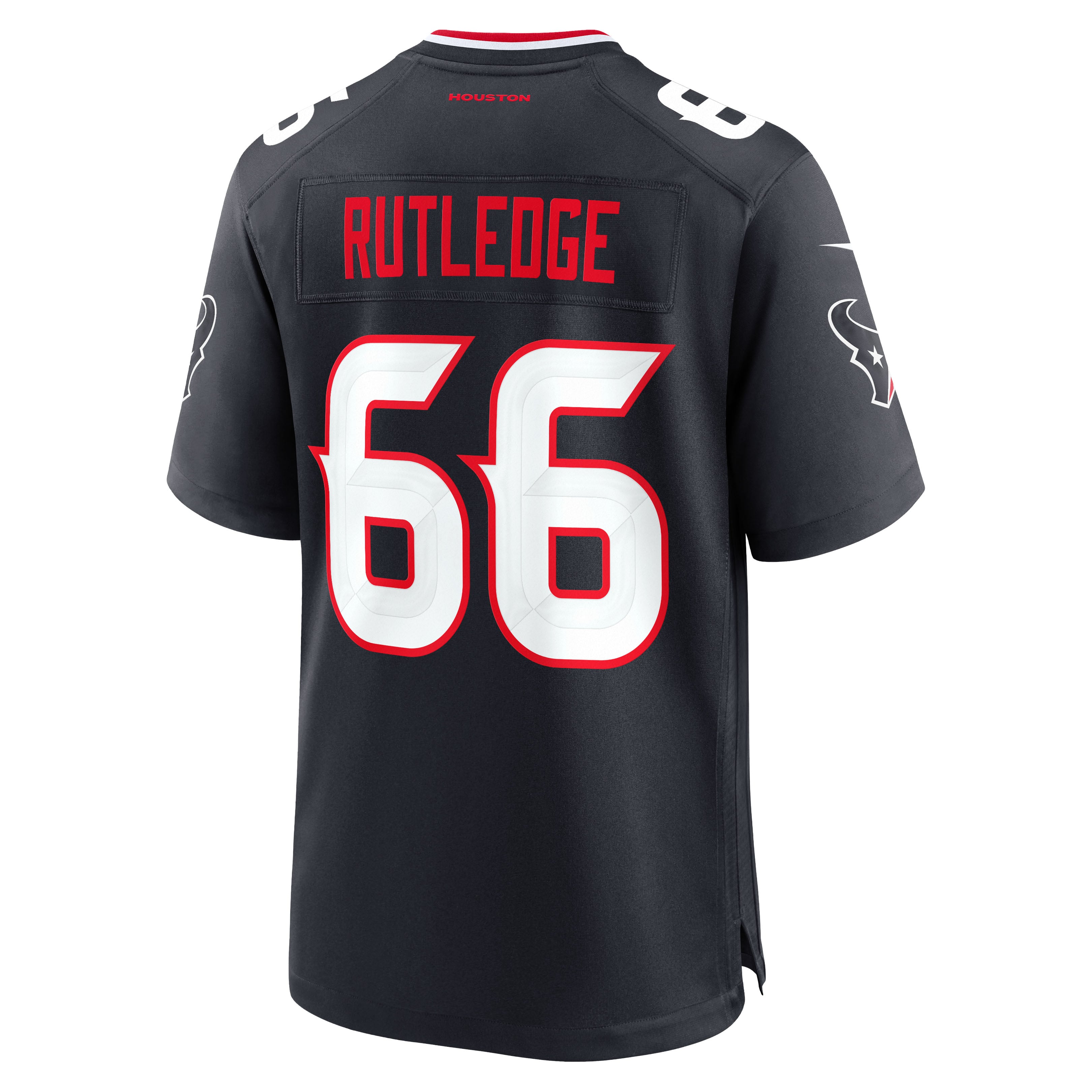 Keylan Rutledge Round Houston Texans Game Jersey No.26 Navy NFL Football Fan Wear