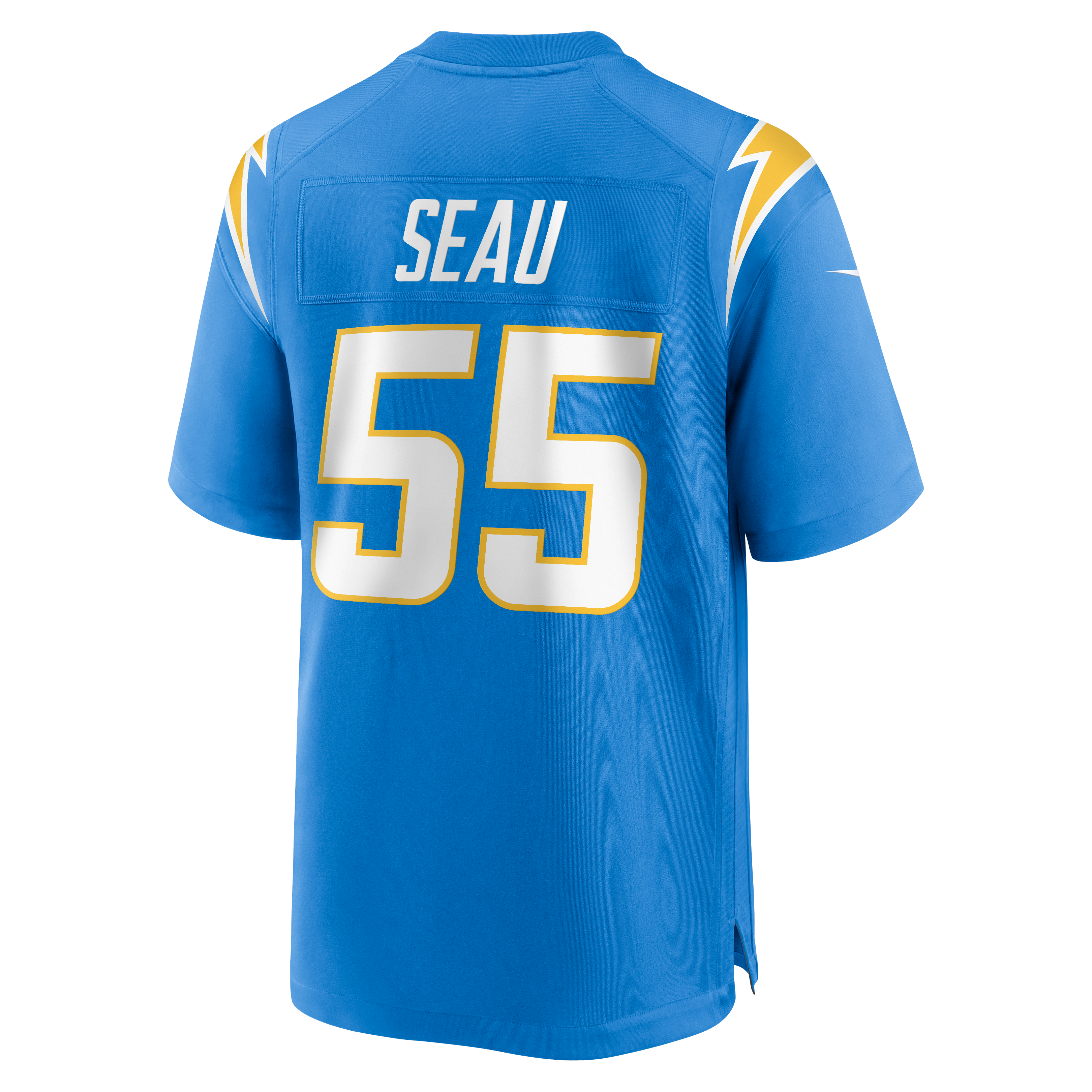 Junior Seau Retired Los Angeles Chargers Player Jersey Powder Blue NFL Football Fan Wear