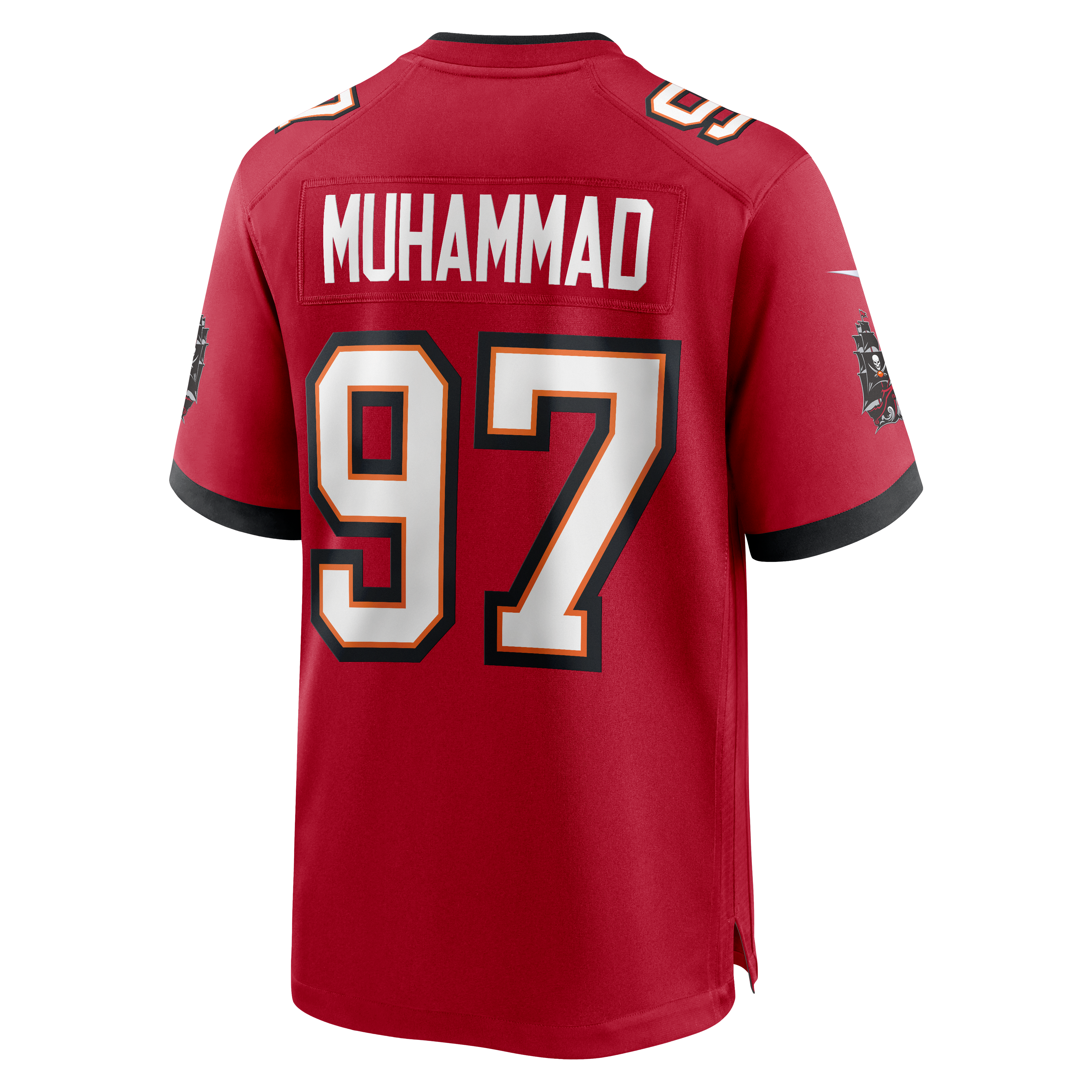 Al-Quadin Muhammad Tampa Bay Buccaneers Game Jersey Red NFL Football Fan Wear