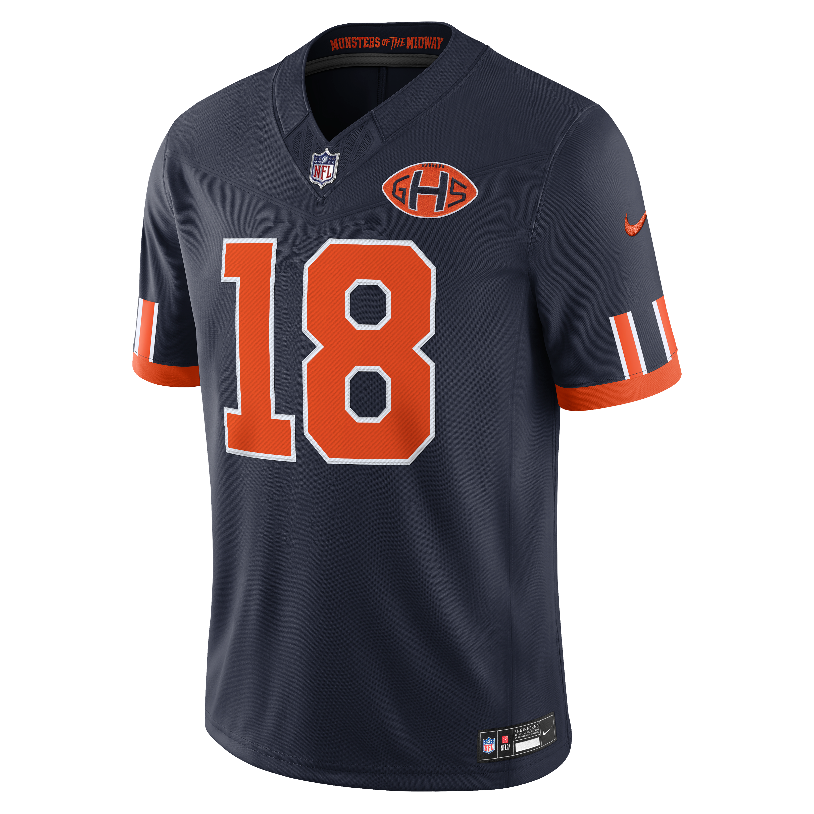 Caleb Williams Chicago Bears Limited Jersey Navy NFL Football Fan Wear