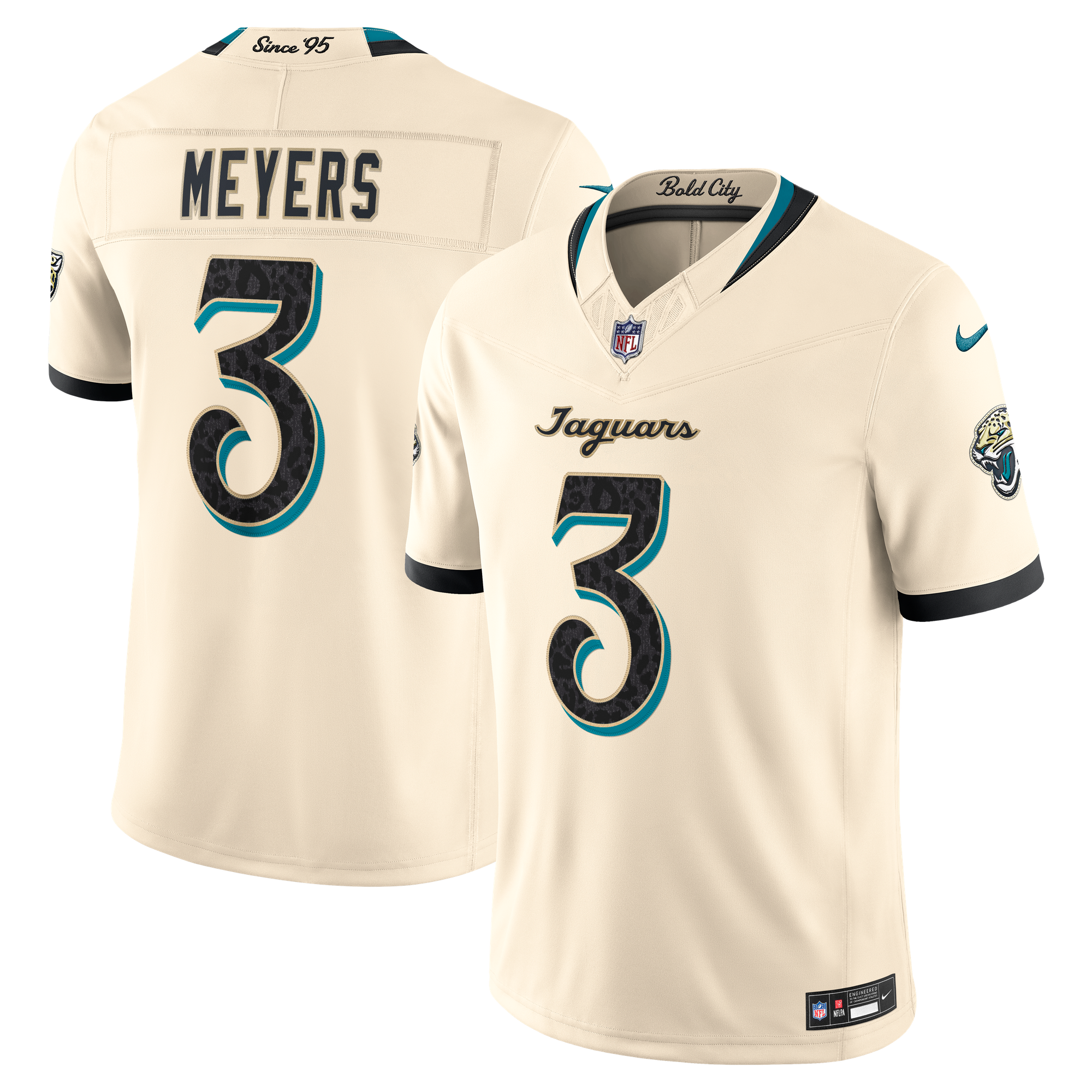 Jakobi Meyers Jacksonville Jaguars Limited Jersey NFL Football Fan Wear