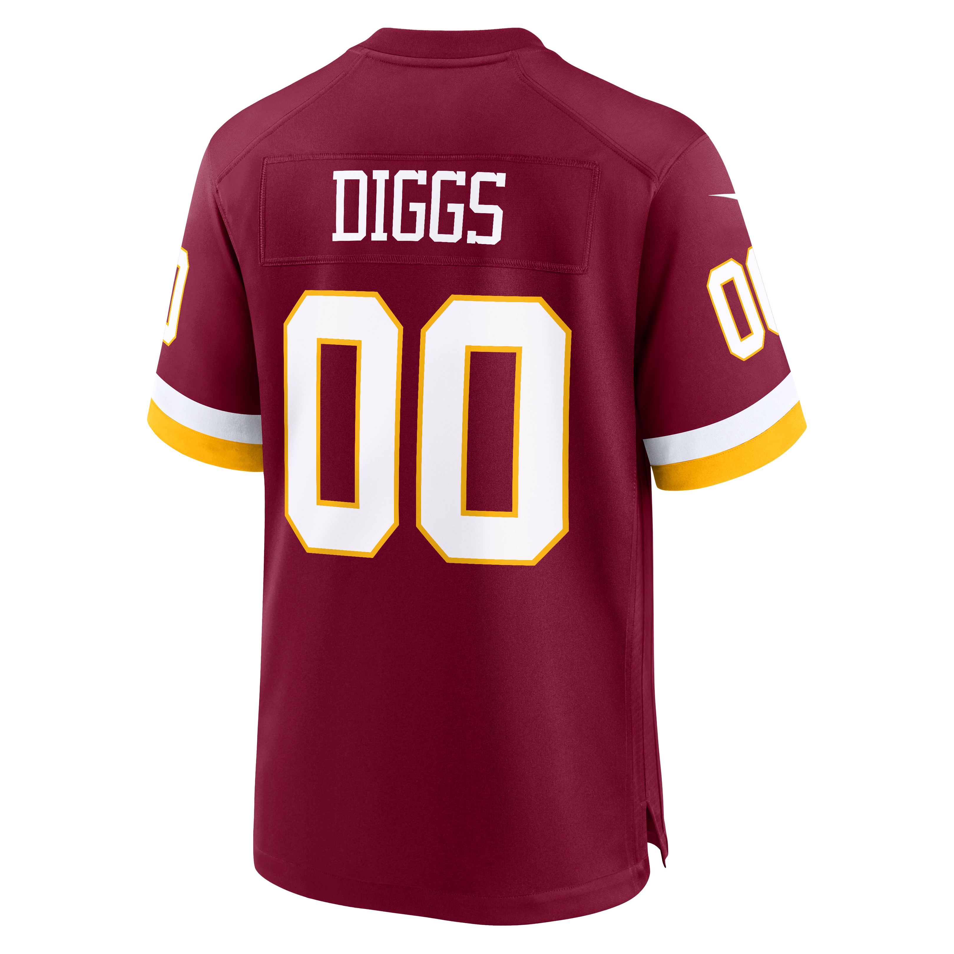 Stefon Diggs Washington Commanders Game Jersey No.18 Burgundy NFL Football Fan Wear Stefon Diggs