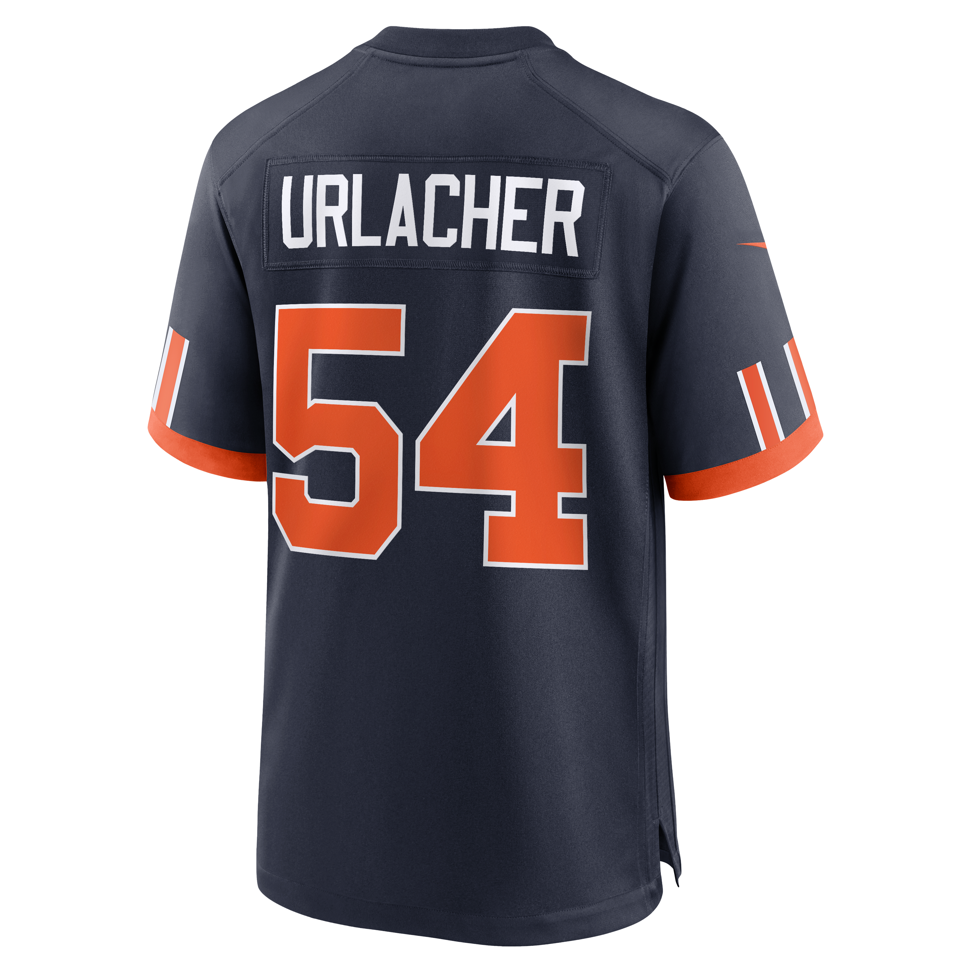 Brian Urlacher Chicago Bears Game Jersey Navy NFL Football Fan Wear