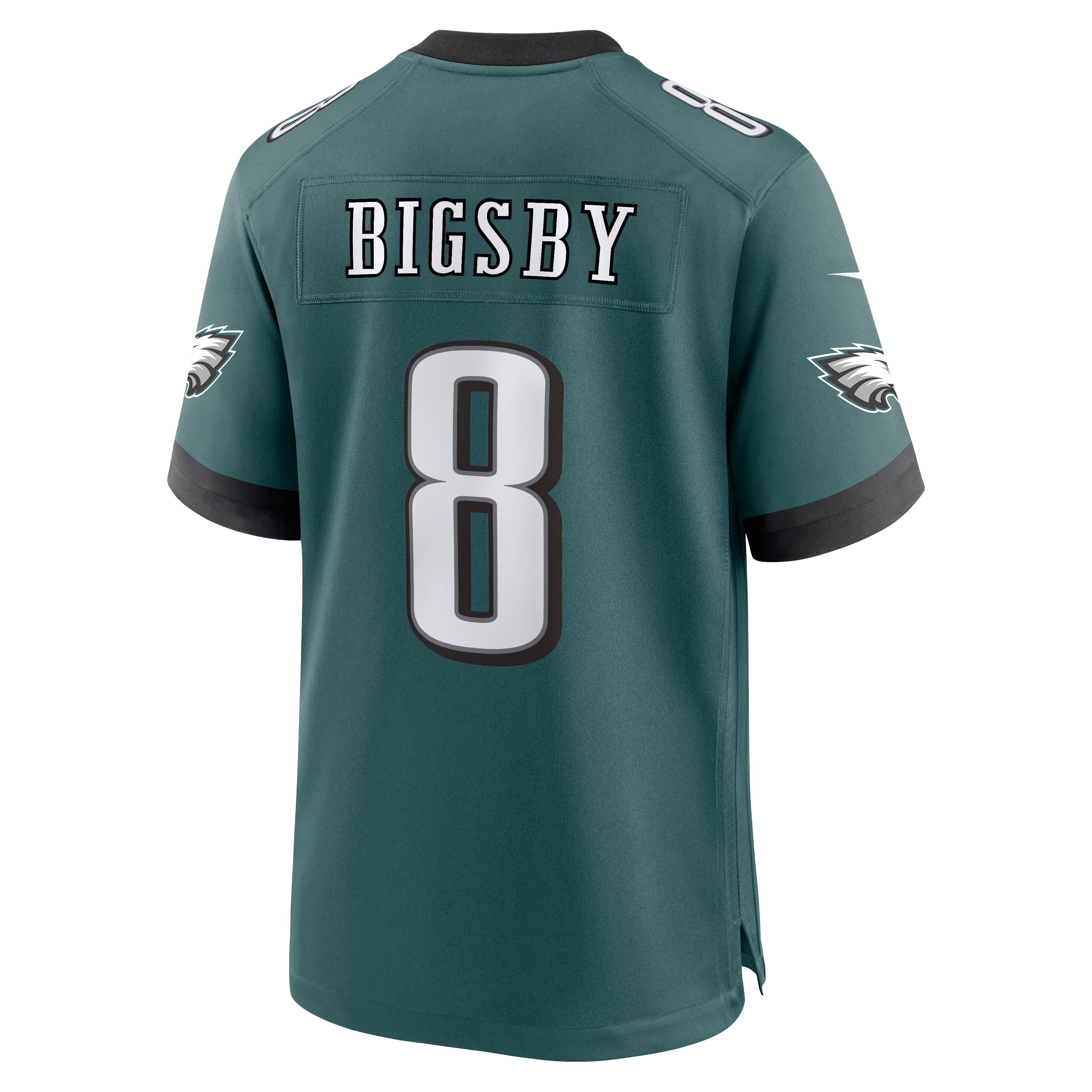 Bigsby Philadelphia Eagles Game Jersey Midnight NFL Football Fan Wear Bigsby
