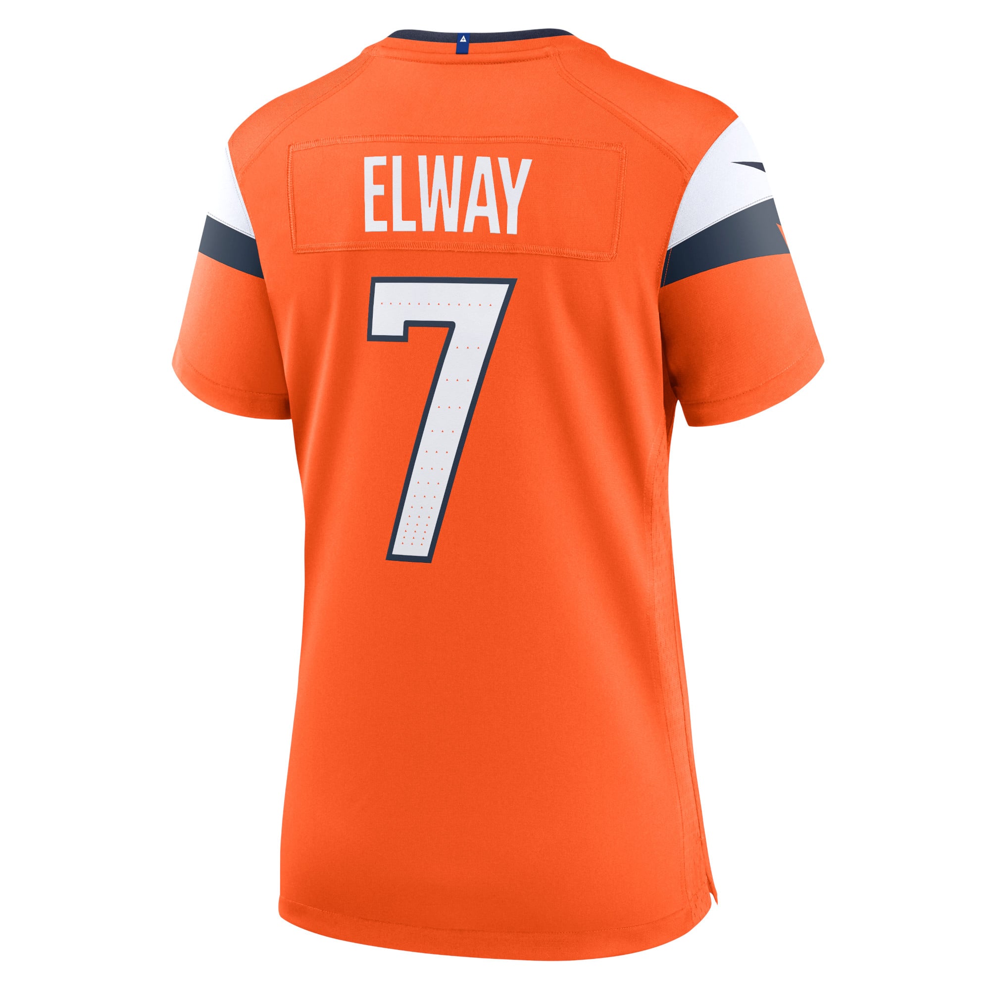Retired John Elway Denver Broncos Player Jersey Orange NFL Football Fan Wear Retired John Elway