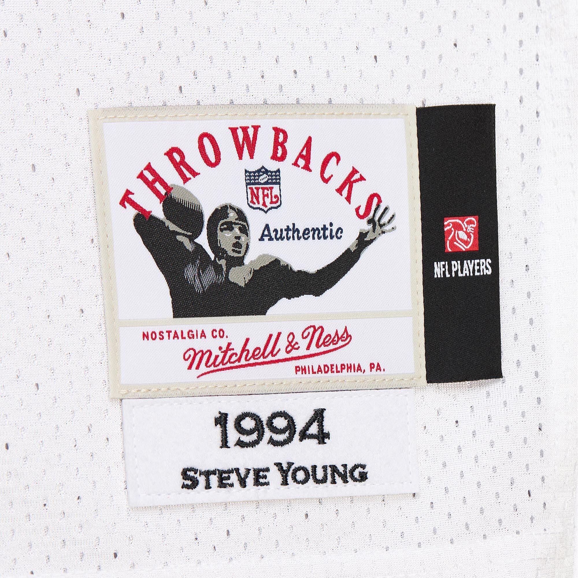 Retired Steve Young San Francisco 49ers Player Jersey White NFL Football Fan Wear