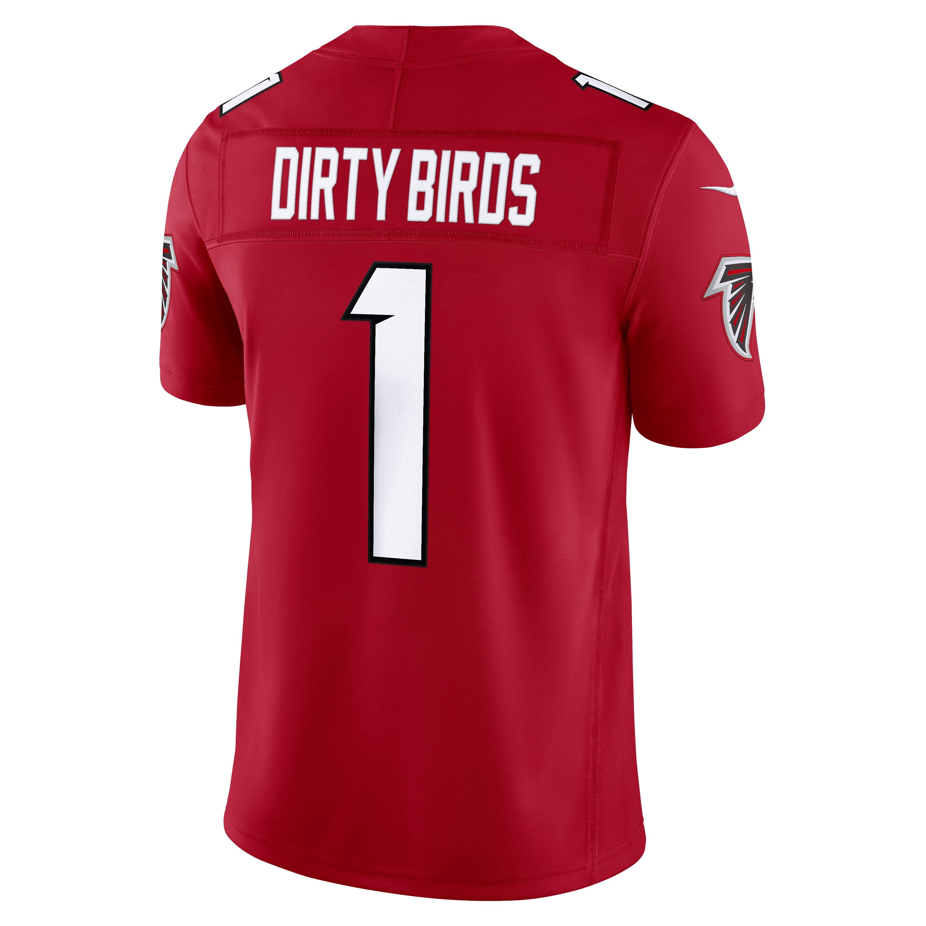 Dirty Birds Atlanta Falcons Limited Jersey Red NFL Football Fan Wear Dirty Birds