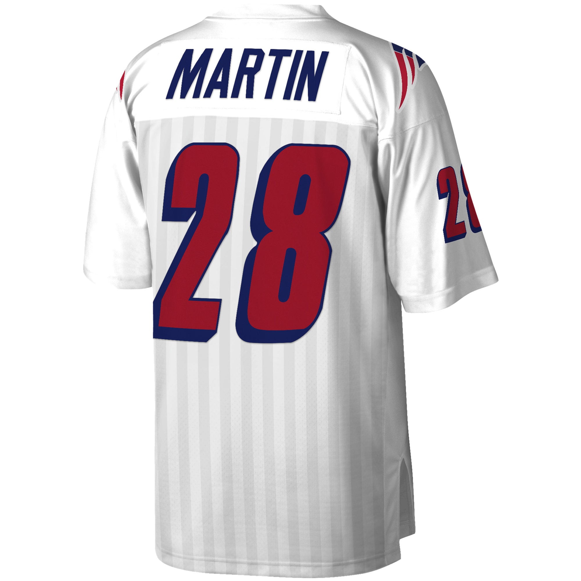 Curtis Martin Mitchell New England Patriots Replica Jersey White NFL Football Fan Wear Curtis Martin Mitchell