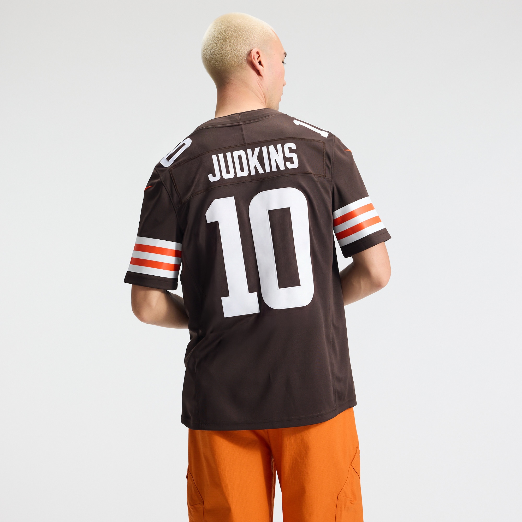 Quinshon Judkins Cleveland Browns Limited Jersey Brown NFL Football Fan Wear Quinshon Judkins