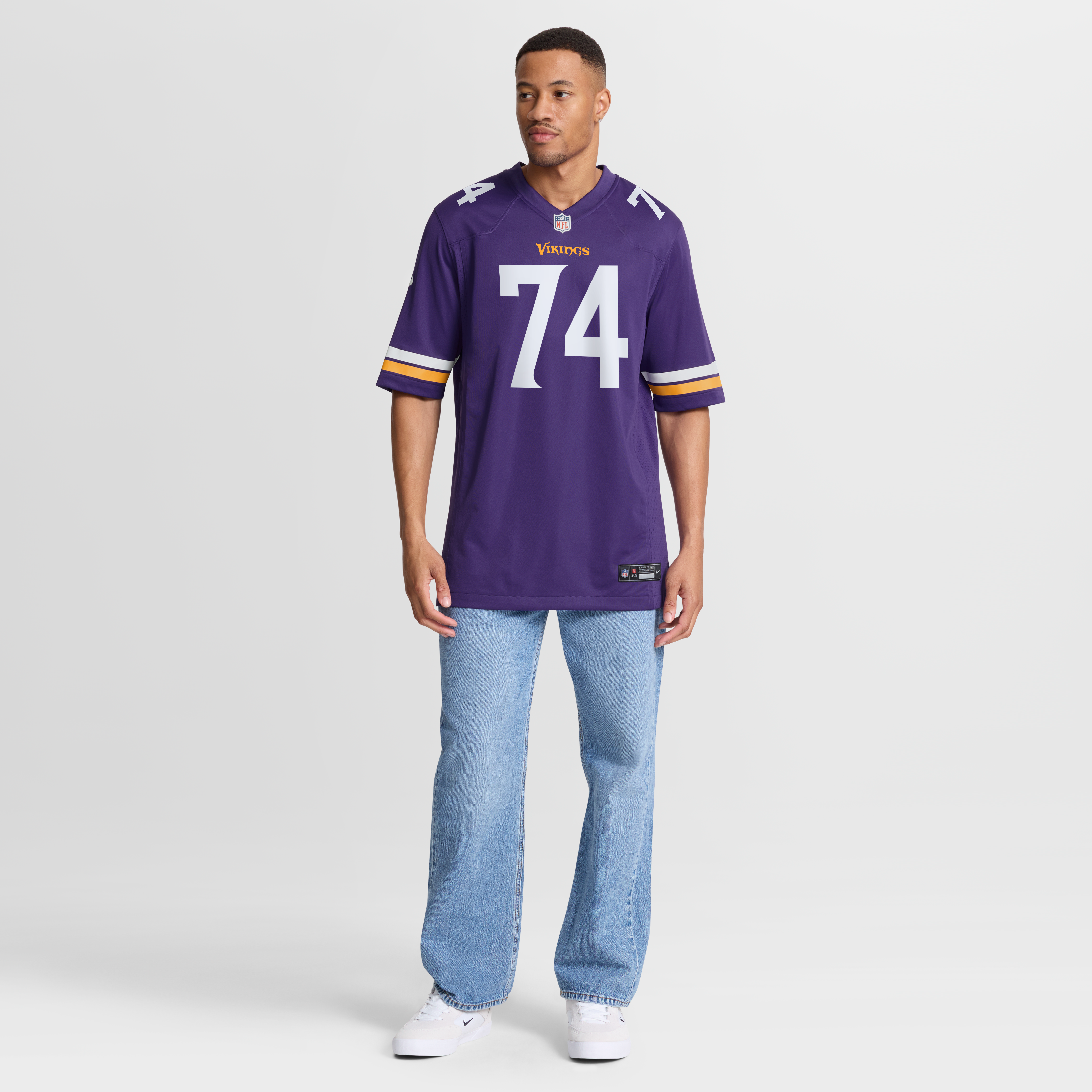 Donovan Jackson Minnesota Vikings Player Jersey Purple NFL Football Fan Wear Donovan Jackson