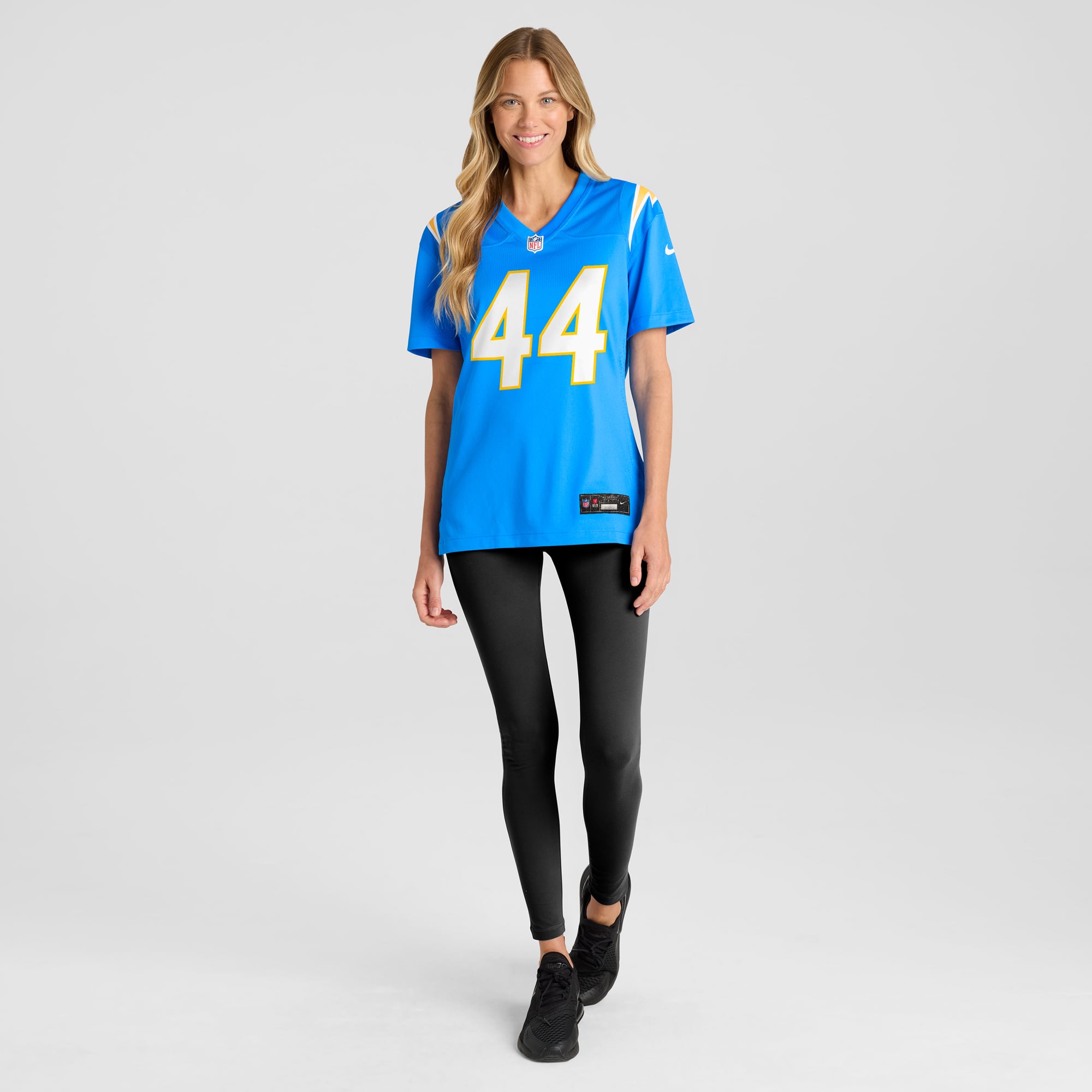 Tanner Muse Los Angeles Chargers Game Jersey NFL Football Fan Wear Tanner Muse