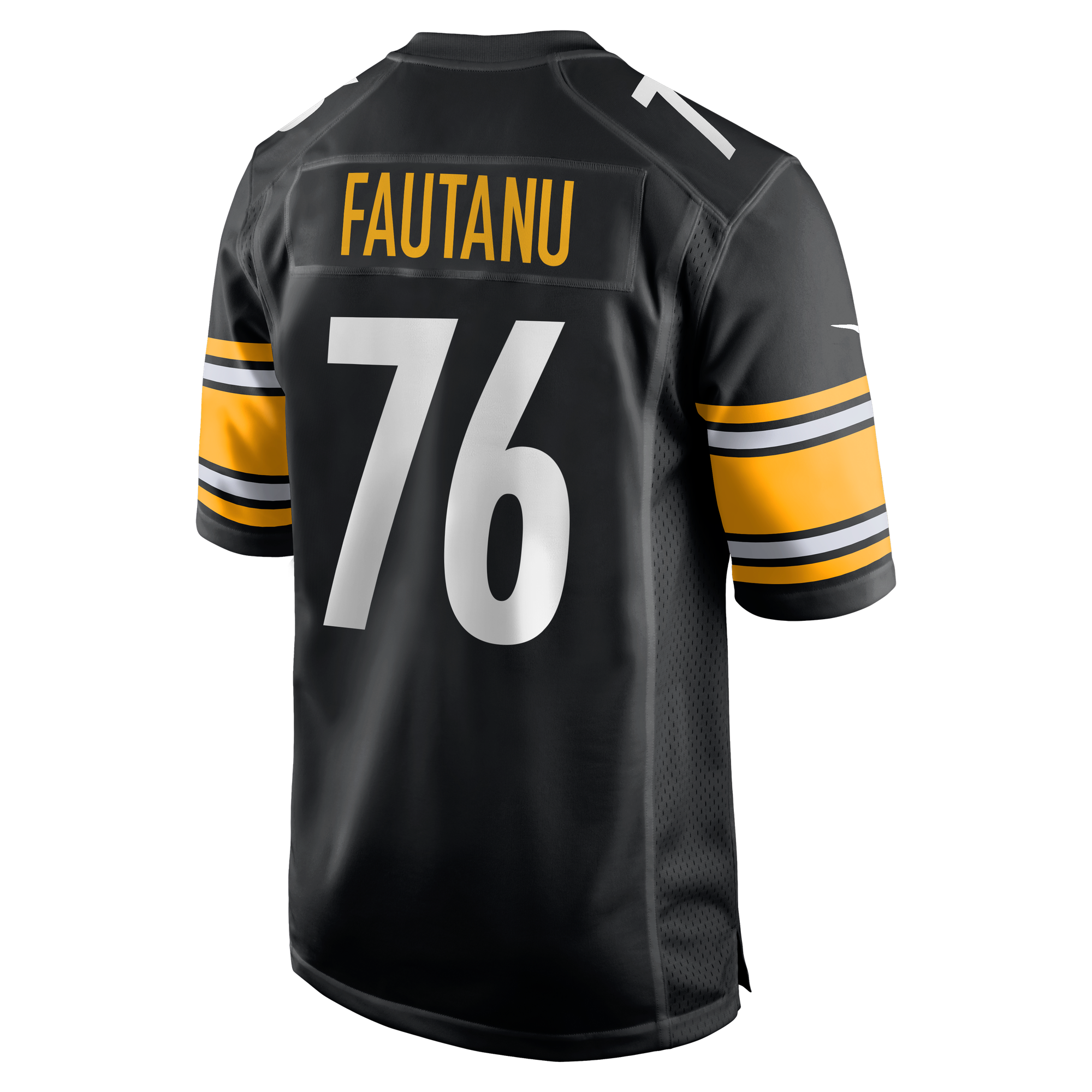 Troy Fautanu Pittsburgh Steelers Game Jersey Black NFL Football Fan Wear