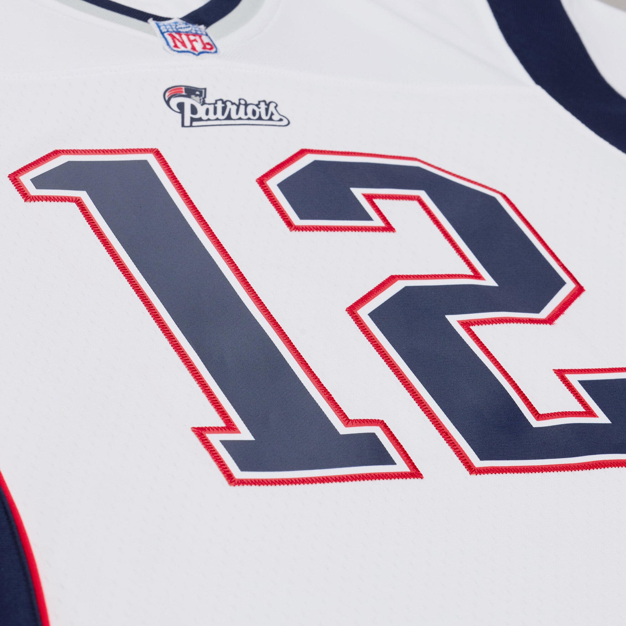 Retired Tom Brady New England Patriots Game Jersey White NFL Football Fan Wear