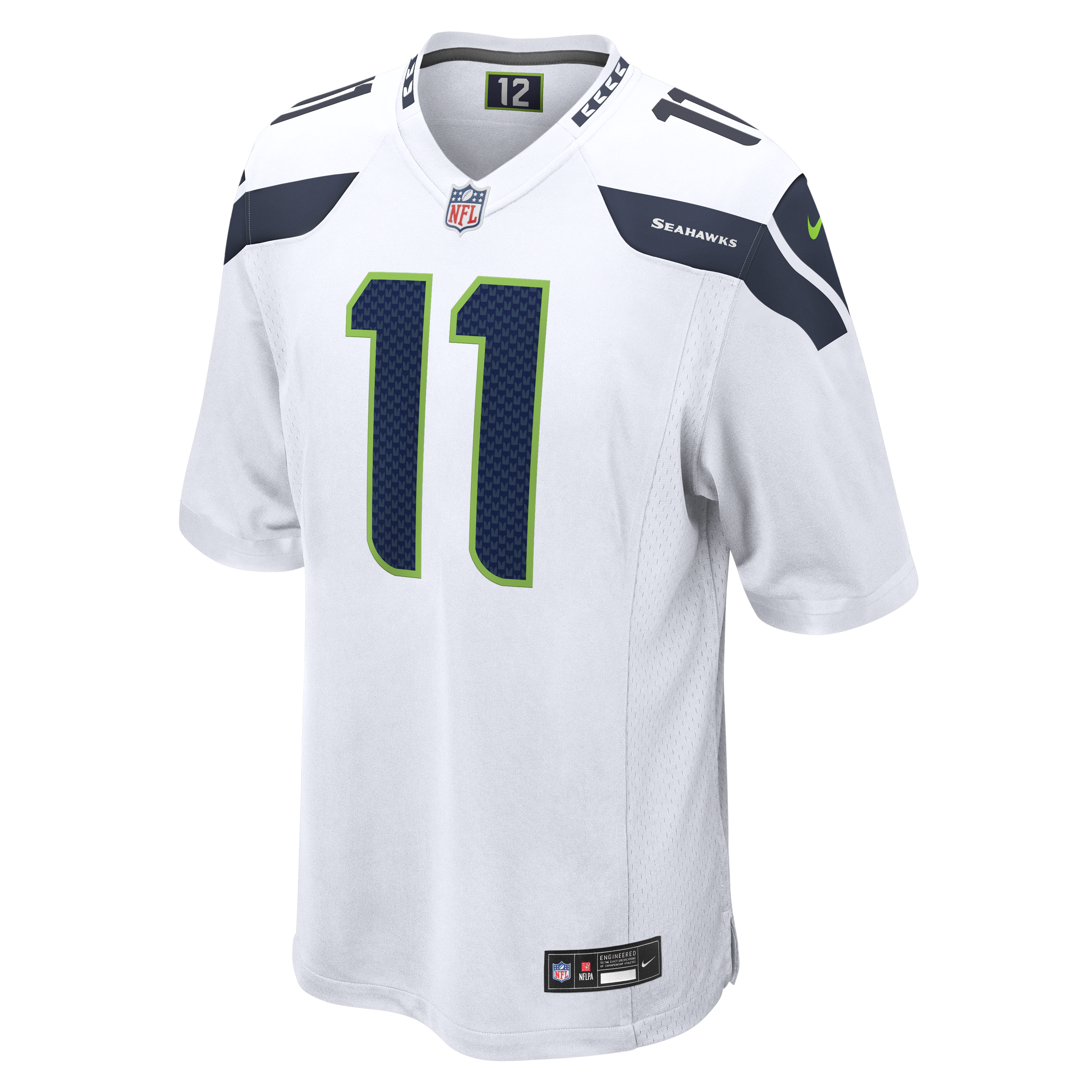 Jaxon Smith-Njigba Seattle Seahawks Game Jersey White NFL Football Fan Wear