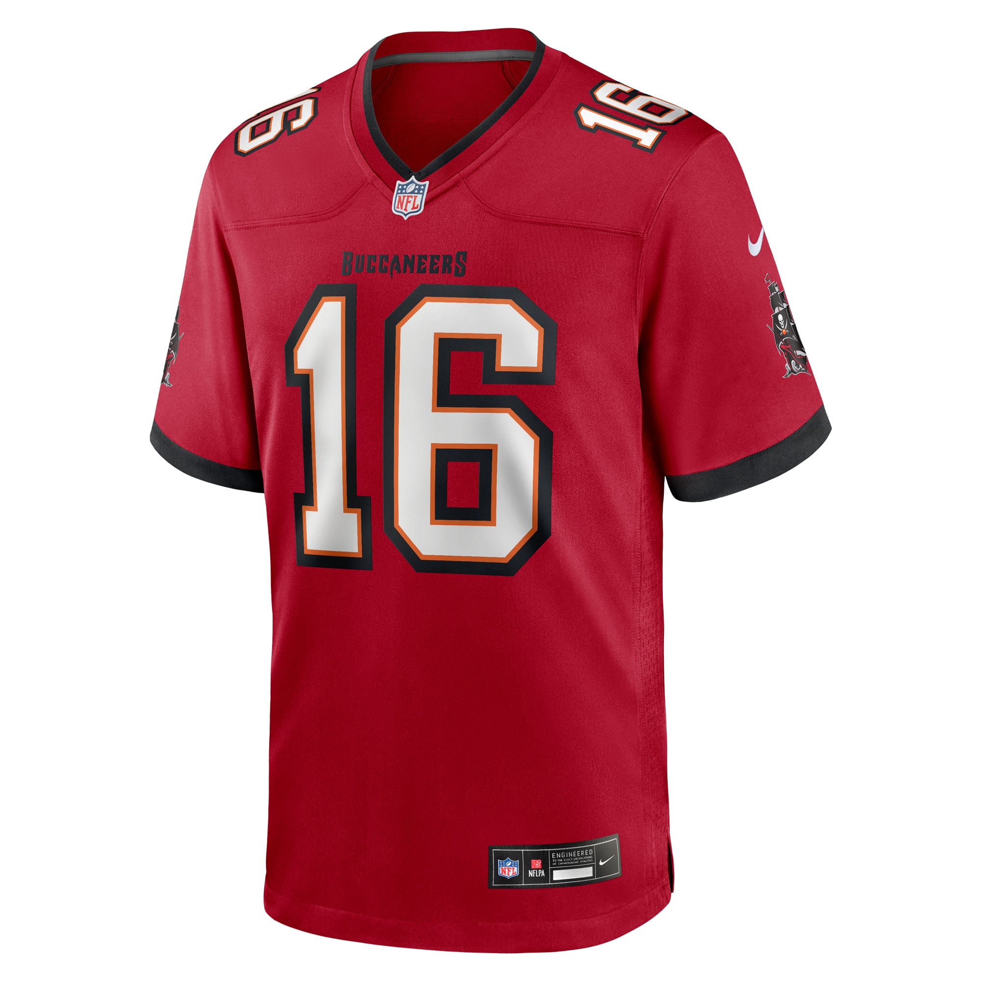 Easton Stick Tampa Bay Buccaneers Game Jersey Red NFL Football Fan Wear
