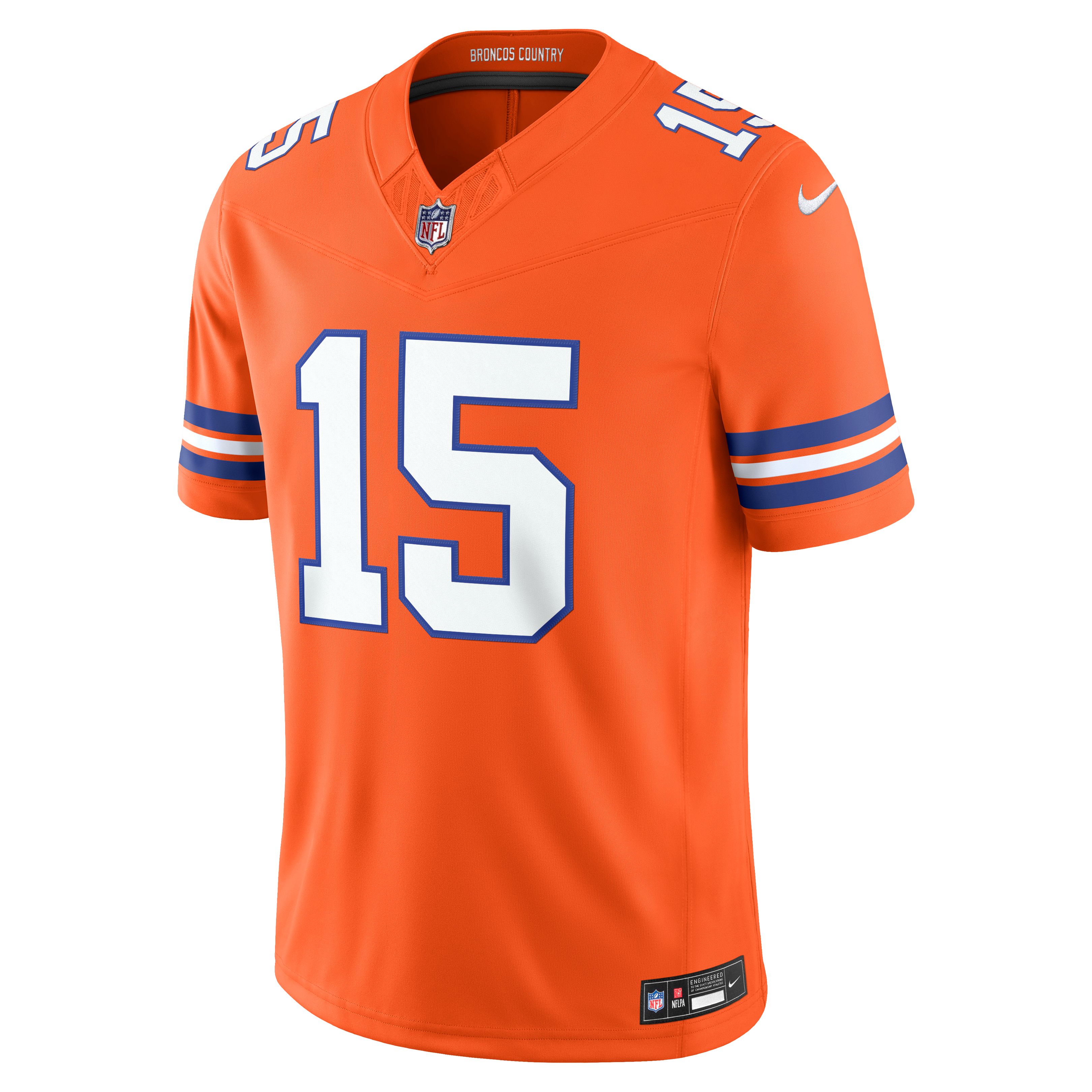Nik Bonitto Denver Broncos Alternate Jersey Orange NFL Football Fan Wear