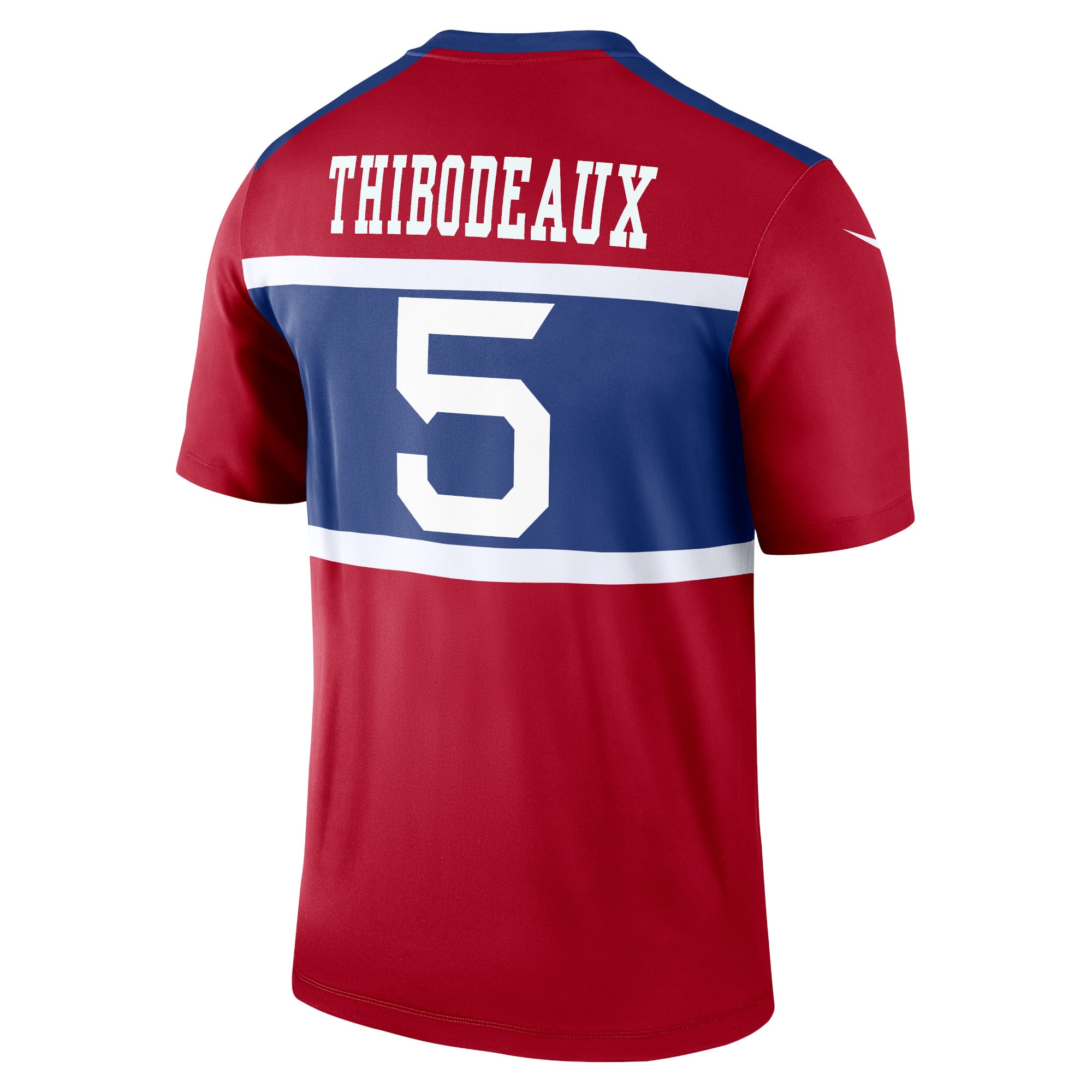 Kayvon Thibodeaux Performance New York Giants Player Jersey Red NFL Football Fan Wear