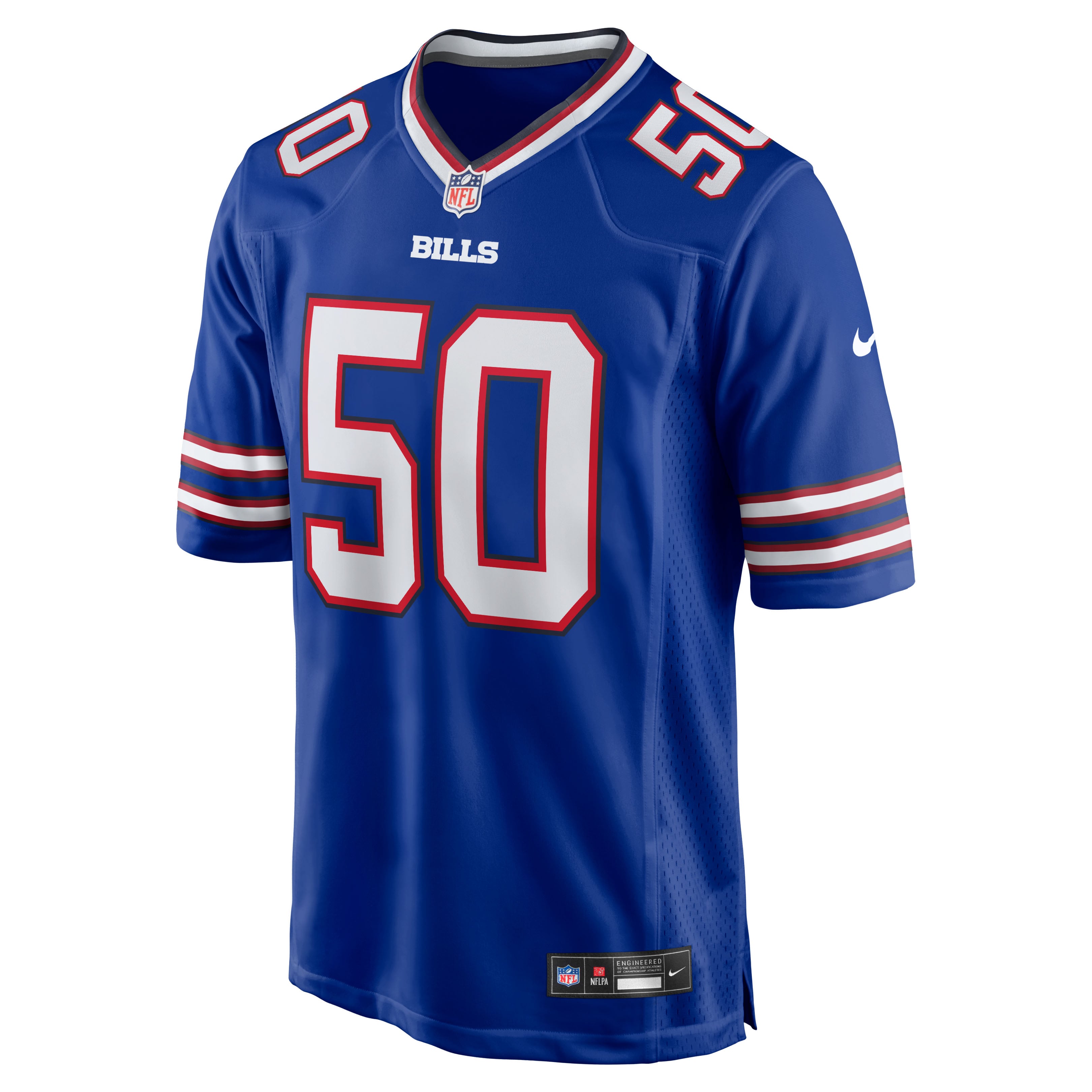 Otis Reese Buffalo Bills Game Jersey Royal NFL Football Fan Wear Otis Reese