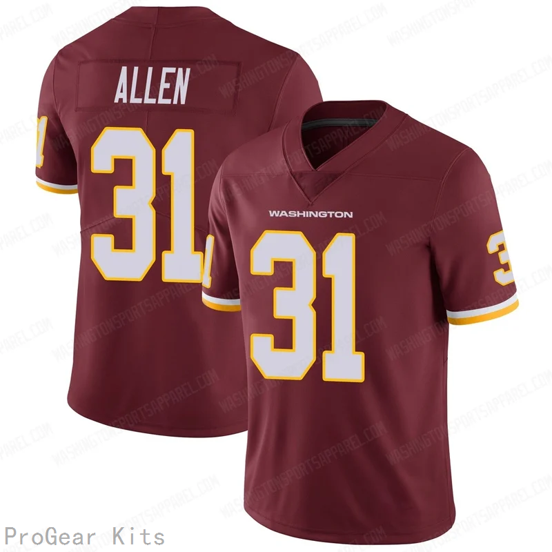 Kaytron Allen Washington Commanders Untouchable Jersey No.31 Burgundy NFL Football Fan Wear