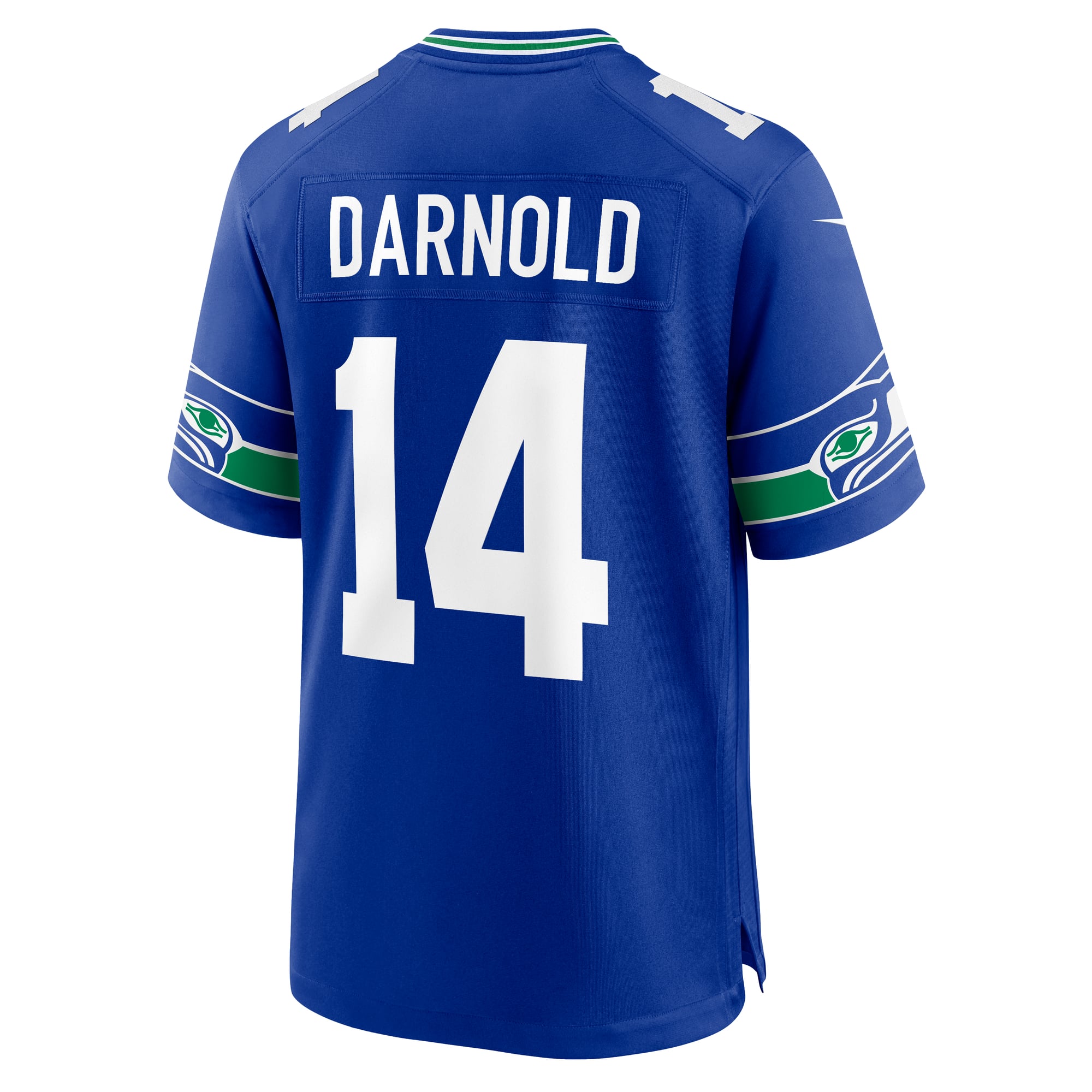 Sam Darnold Seattle Seahawks Alternate Jersey Royal NFL Football Fan Wear Sam Darnold