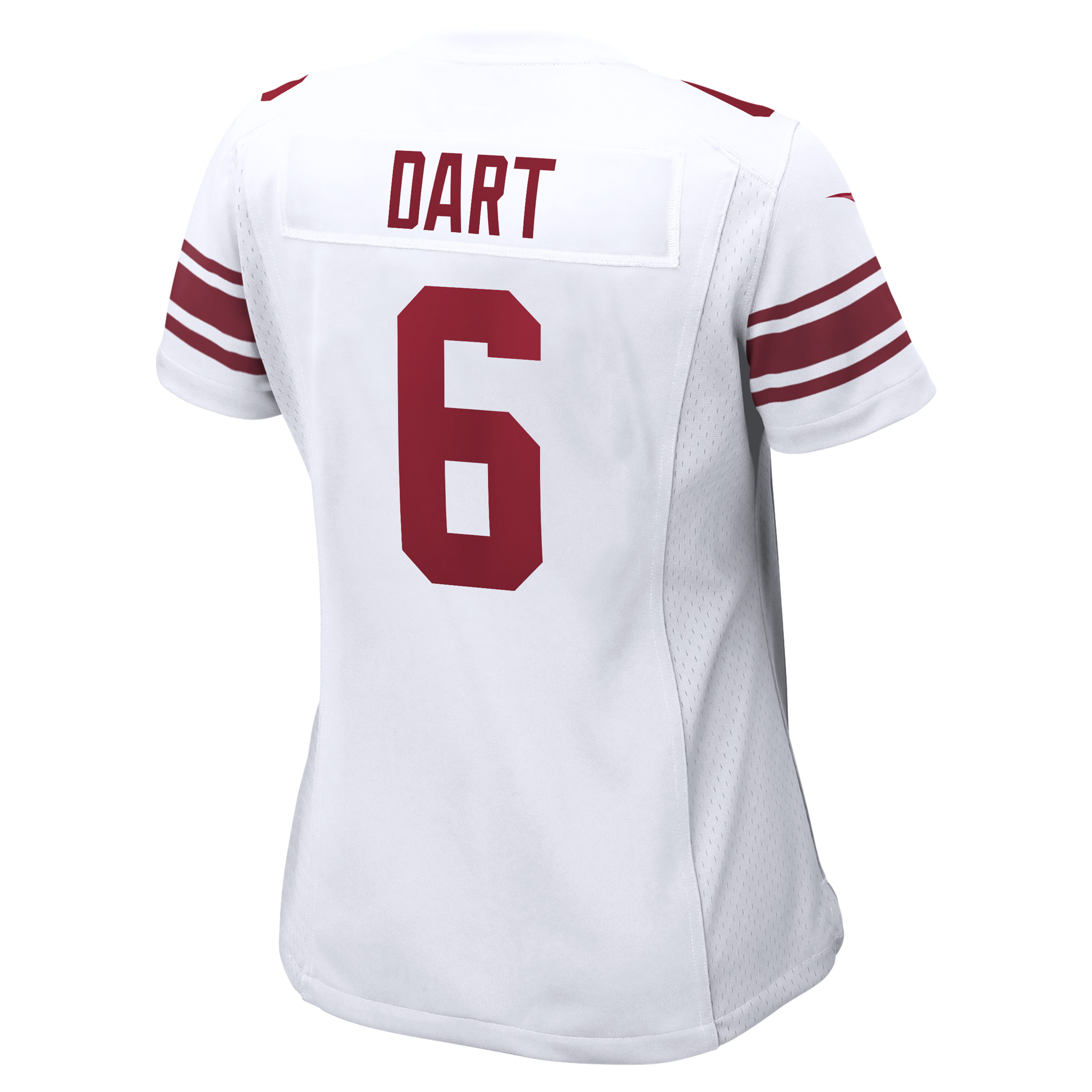 Jaxson Dart New York Giants Game Jersey White NFL Football Fan Wear
