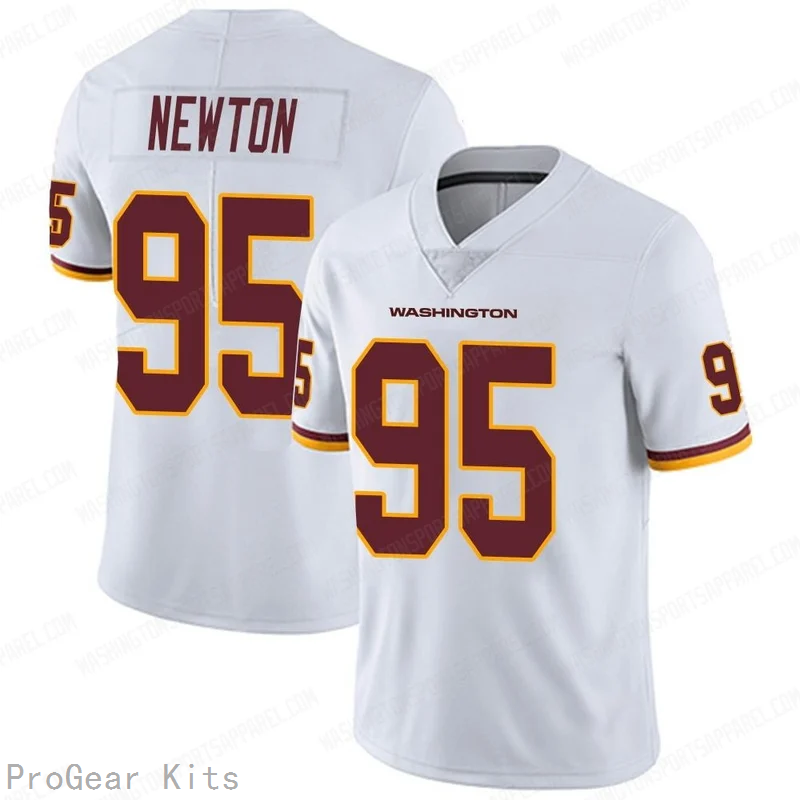 Jer'Zhan Newton Washington Commanders Jersey No.95 White NFL Football Fan Wear