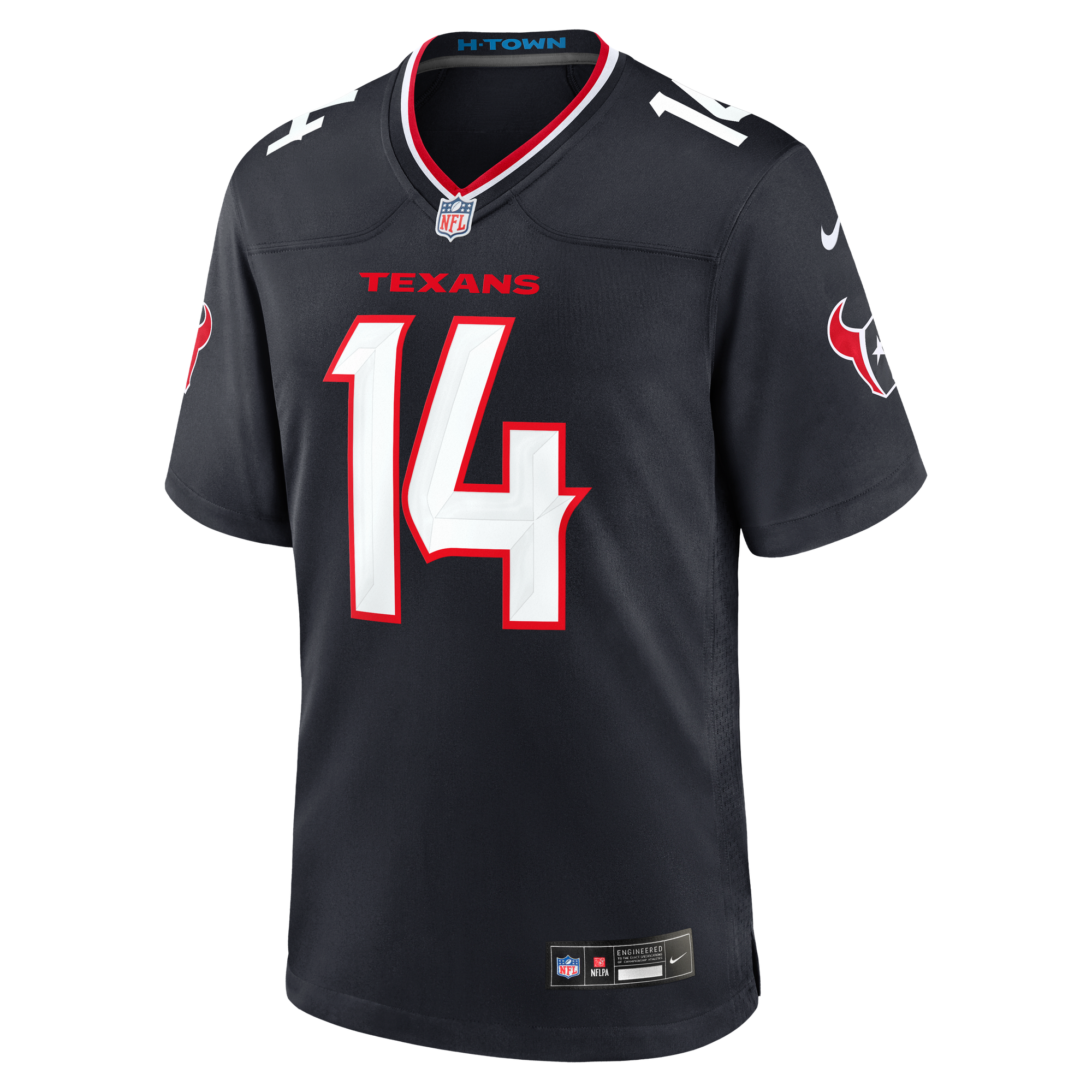Jaylin Noel Houston Texans Game Jersey Navy NFL Football Fan Wear