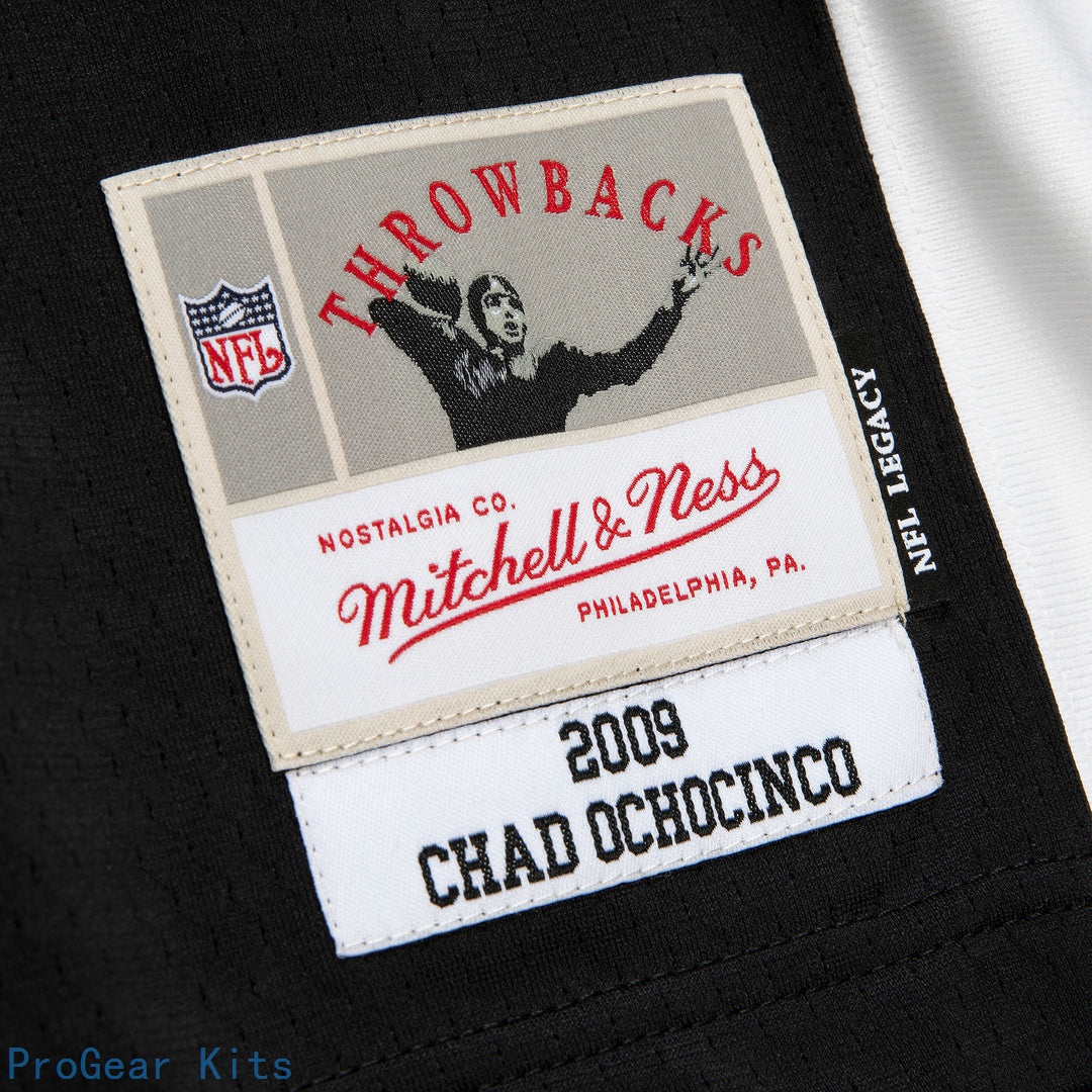 Chad Ochocinco Mitchell Cincinnati Bengals Legacy Jersey Black NFL Football Fan Wear Chad Ochocinco Mitchell