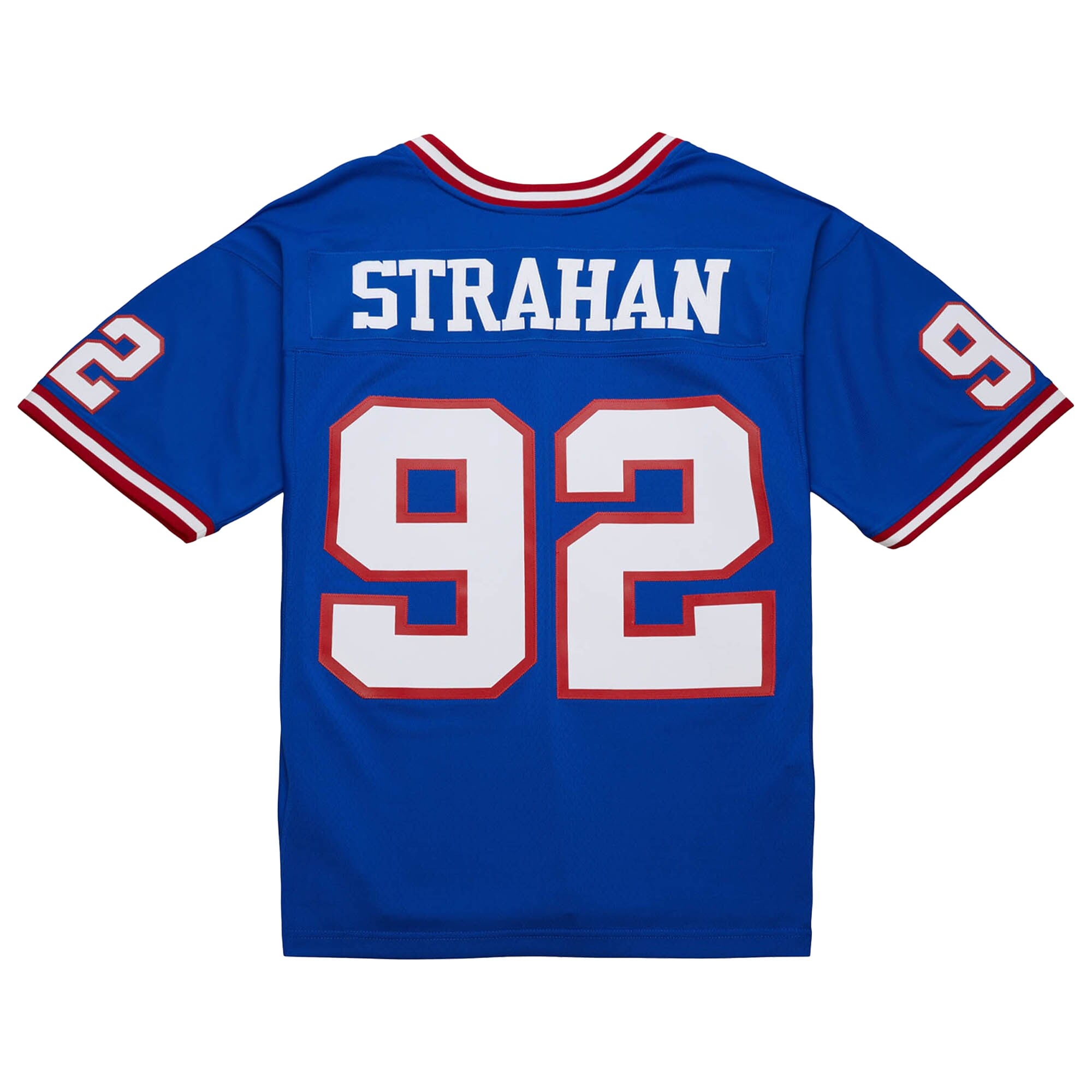 Big Tall Retired New York Giants Player Jersey Royal NFL Football Fan Wear