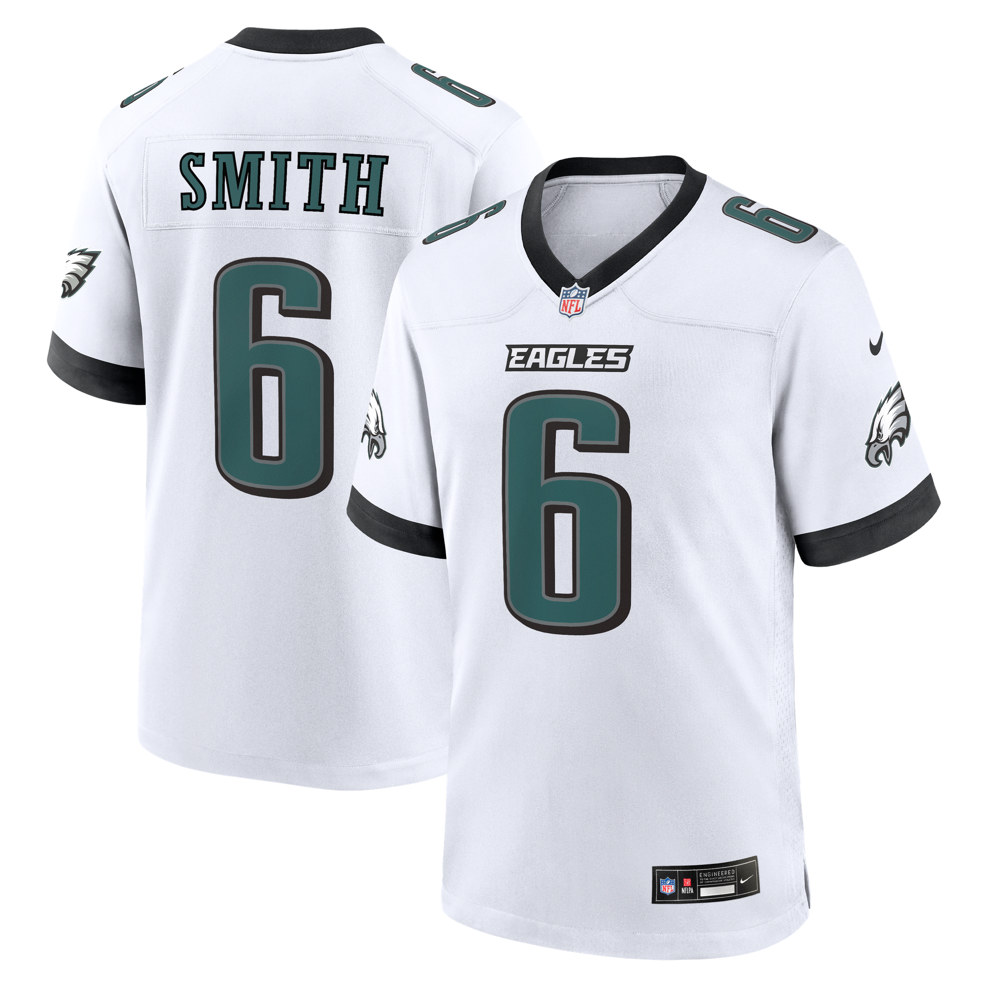 DeVonta Smith Philadelphia Eagles Limited Jersey White NFL Football Fan Wear DeVonta Smith