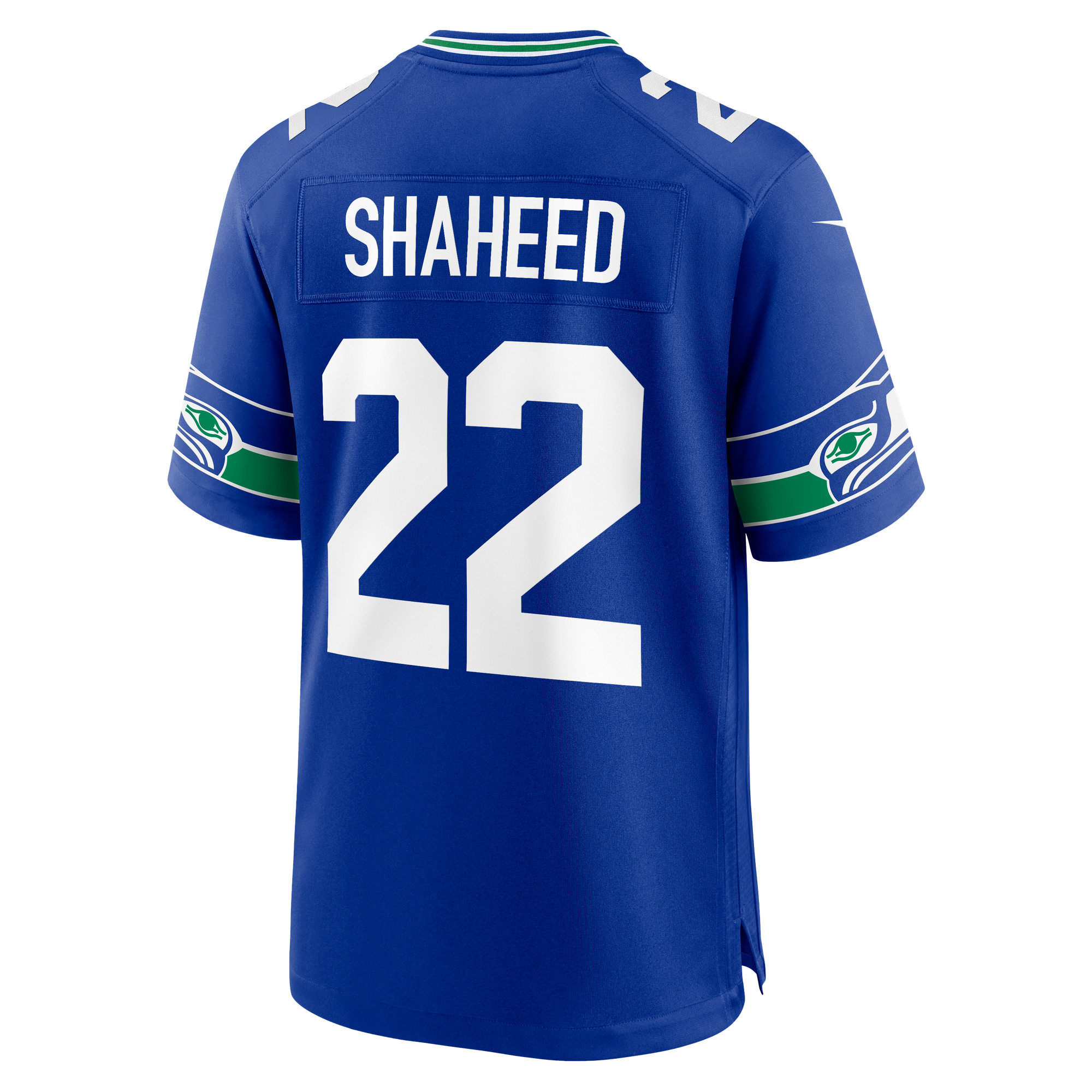 Rashid Shaheed Seattle Seahawks Game Jersey White NFL Football Fan Wear Rashid Shaheed